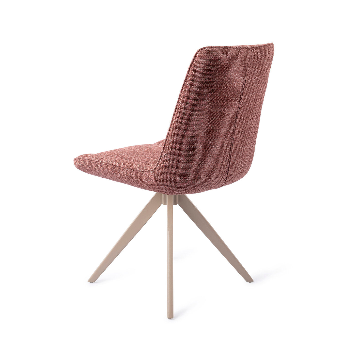 Jesper Home Umedo Scarlet Grain Eetkamerstoel - Turn Beige - KwaliteitWonen.nl