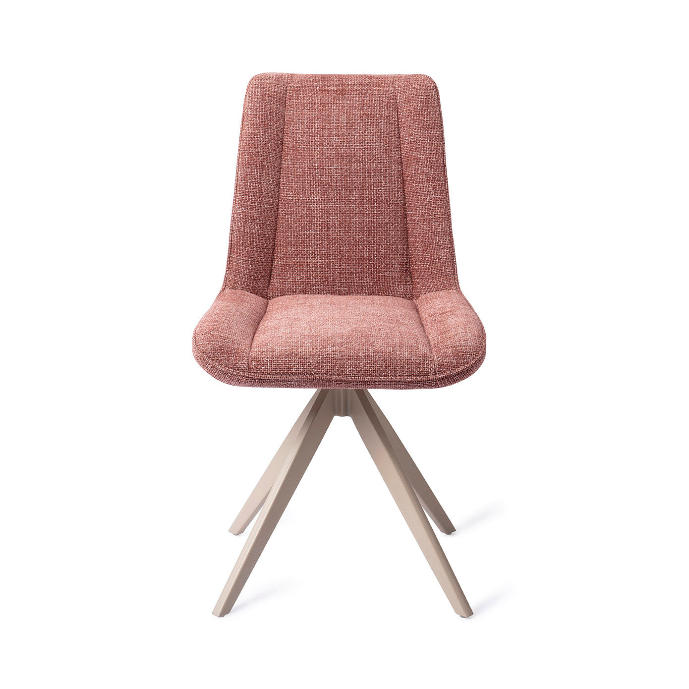 Jesper Home Umedo Scarlet Grain Eetkamerstoel - Turn Beige - KwaliteitWonen.nl