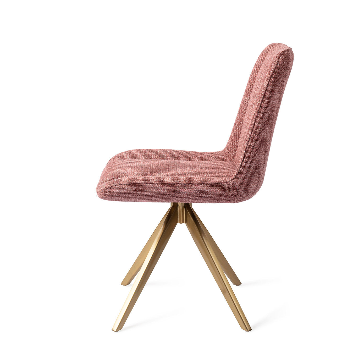 Jesper Home Umedo Scarlet Grain Eetkamerstoel - Turn Gold - KwaliteitWonen.nl