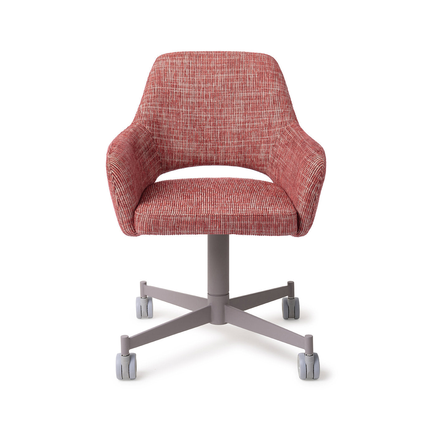 Jesper Home Yanai Berry Bars Eetkamerstoel - Caster Grey - KwaliteitWonen.nl