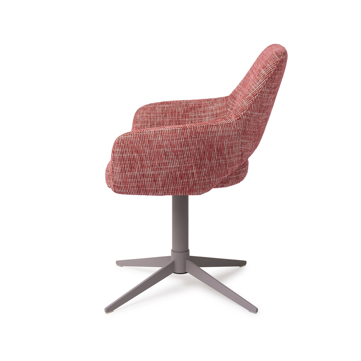 Jesper Home Yanai Berry Bars Eetkamerstoel - Quad Grey - KwaliteitWonen.nl