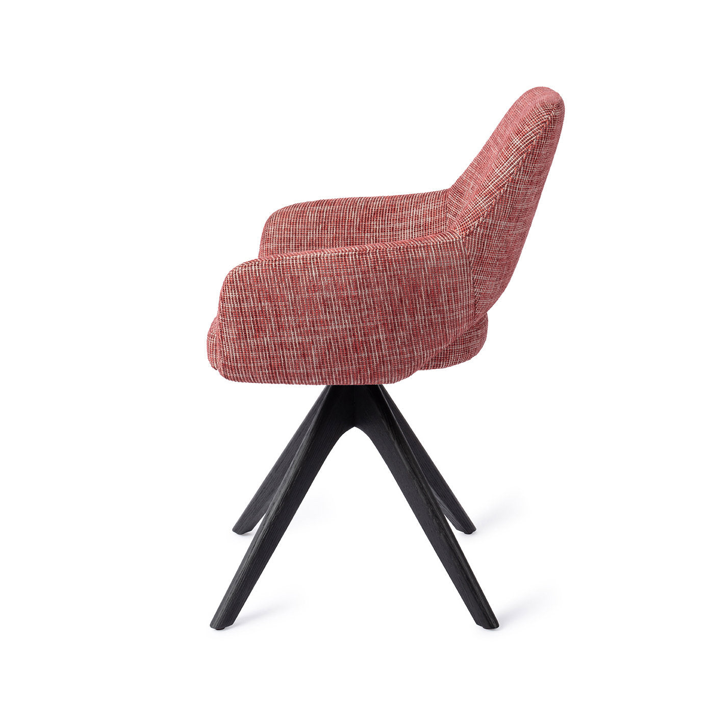 Jesper Home Yanai Berry Bars Eetkamerstoel - Revolve Oak Black - KwaliteitWonen.nl