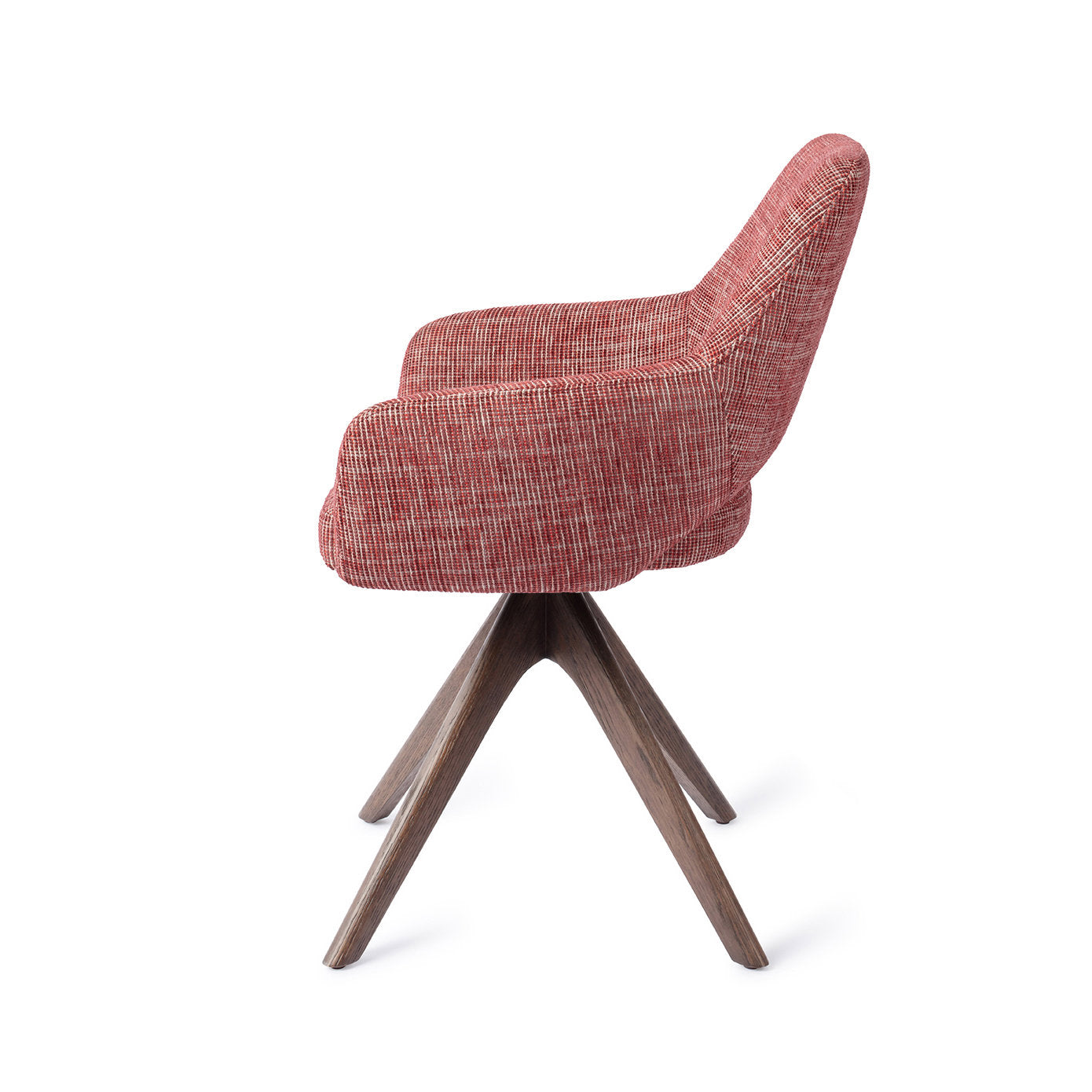 Jesper Home Yanai Berry Bars Eetkamerstoel - Revolve Oak Walnut - KwaliteitWonen.nl