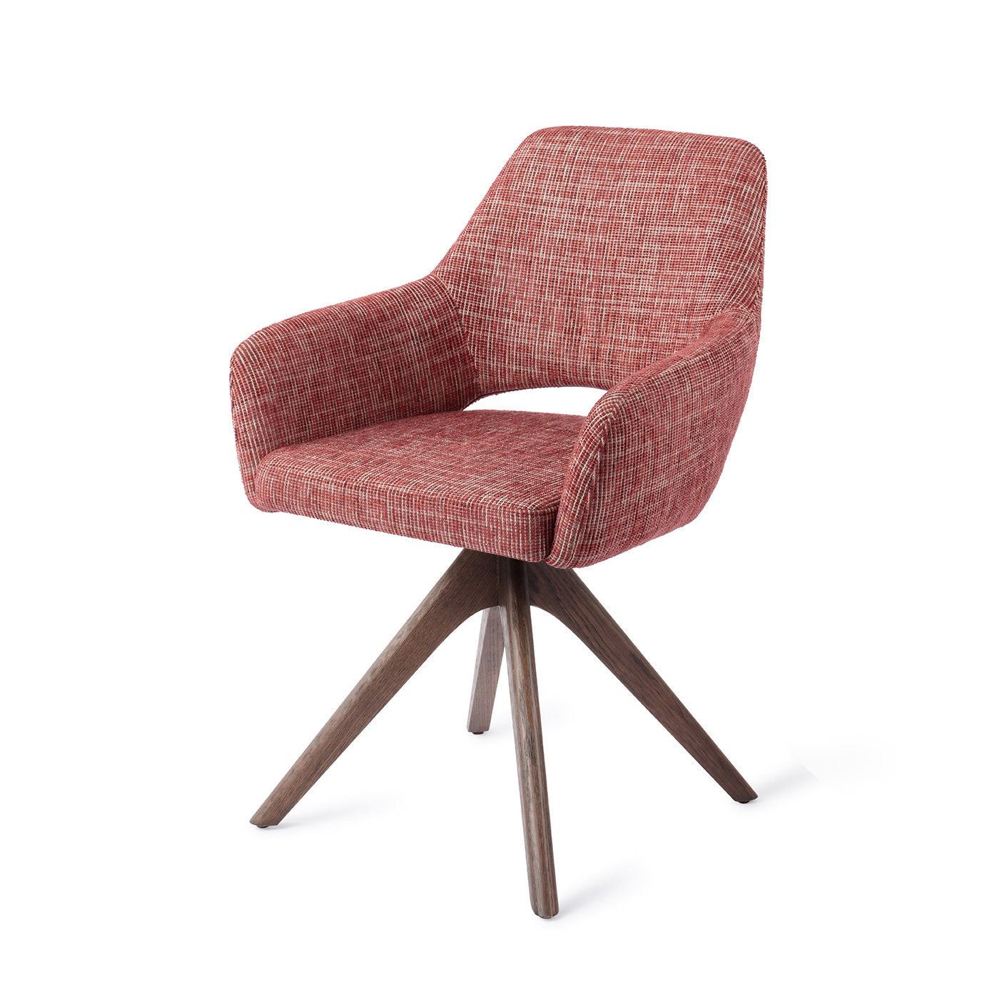 Jesper Home Yanai Berry Bars Eetkamerstoel - Revolve Oak Walnut - KwaliteitWonen.nl