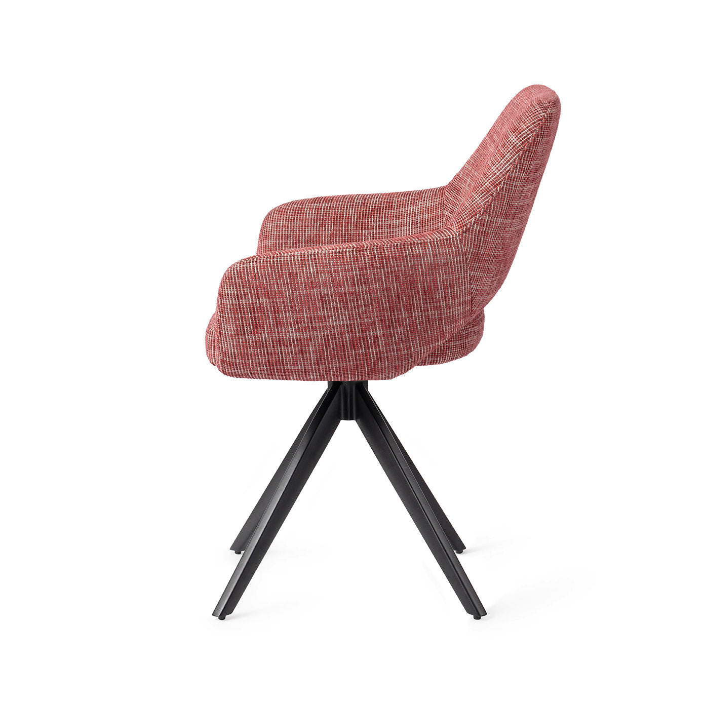 Jesper Home Yanai Berry Bars Eetkamerstoel - Turn Black - KwaliteitWonen.nl