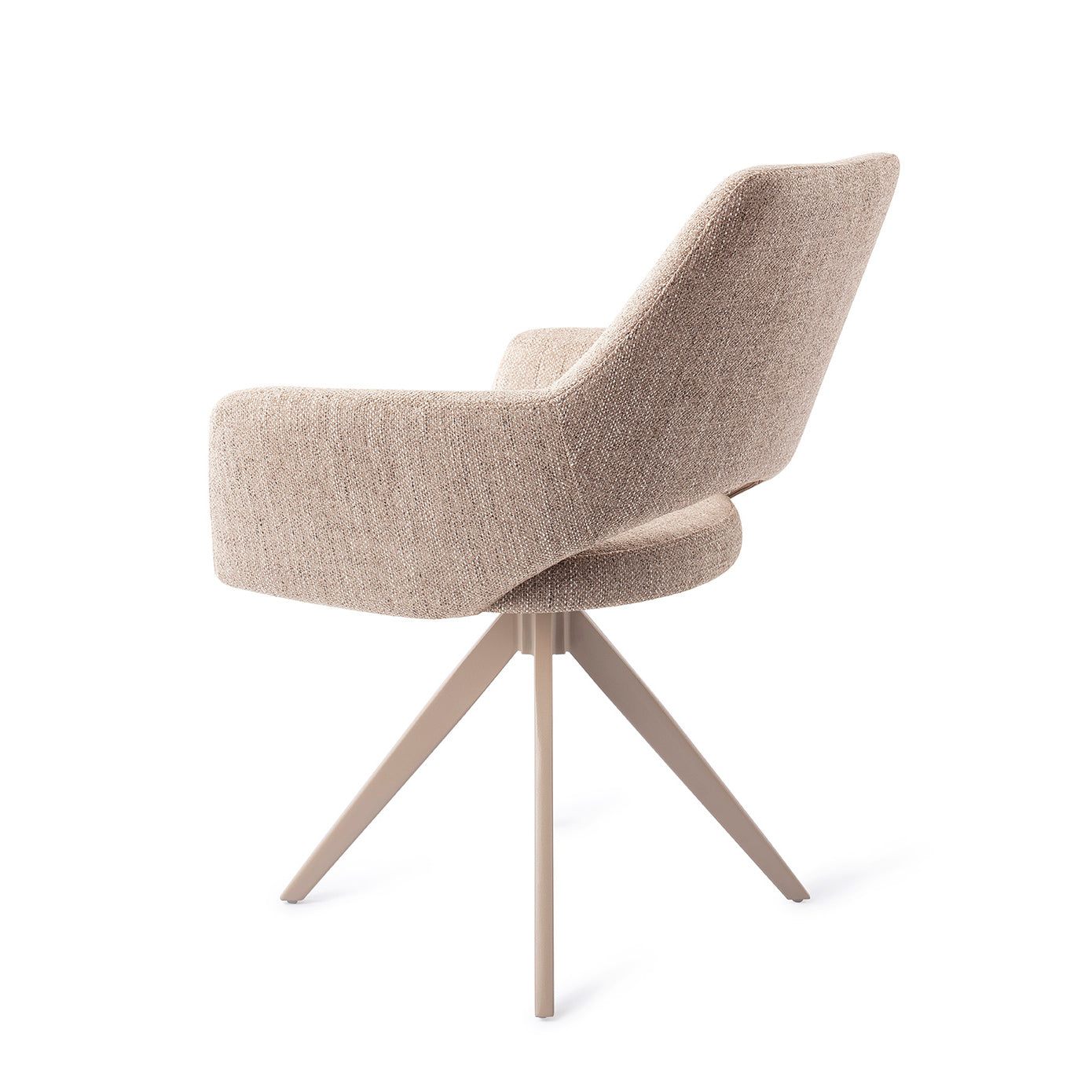 Jesper Home Yanai Biscuit Beach Eetkamerstoel - Turn Beige - KwaliteitWonen.nl