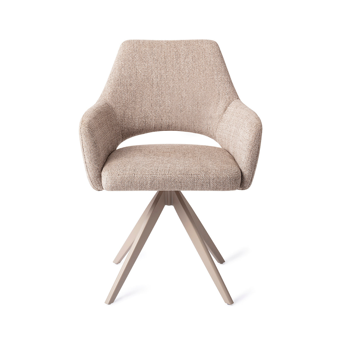 Jesper Home Yanai Biscuit Beach Eetkamerstoel - Turn Beige - KwaliteitWonen.nl