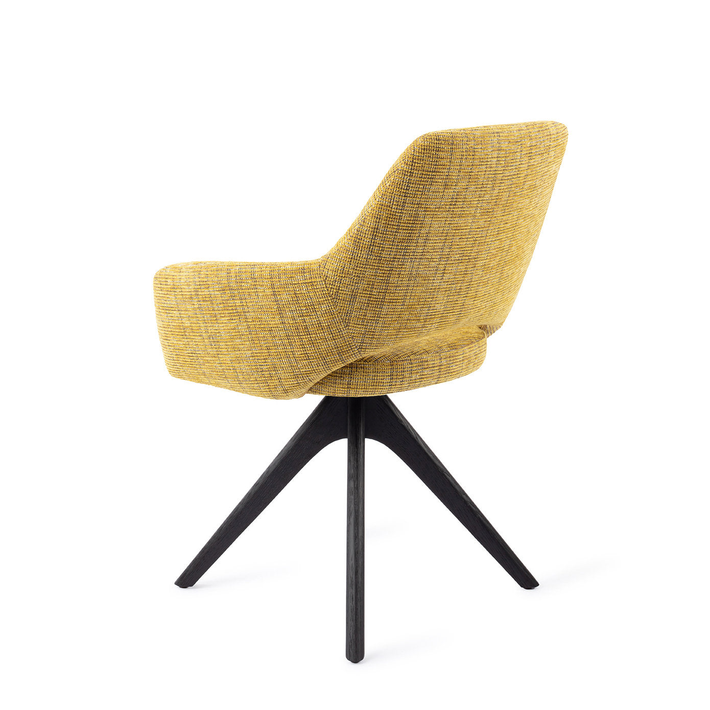 Jesper Home Yanai Lemon Lines Eetkamerstoel - Revolve Oak Black - KwaliteitWonen.nl