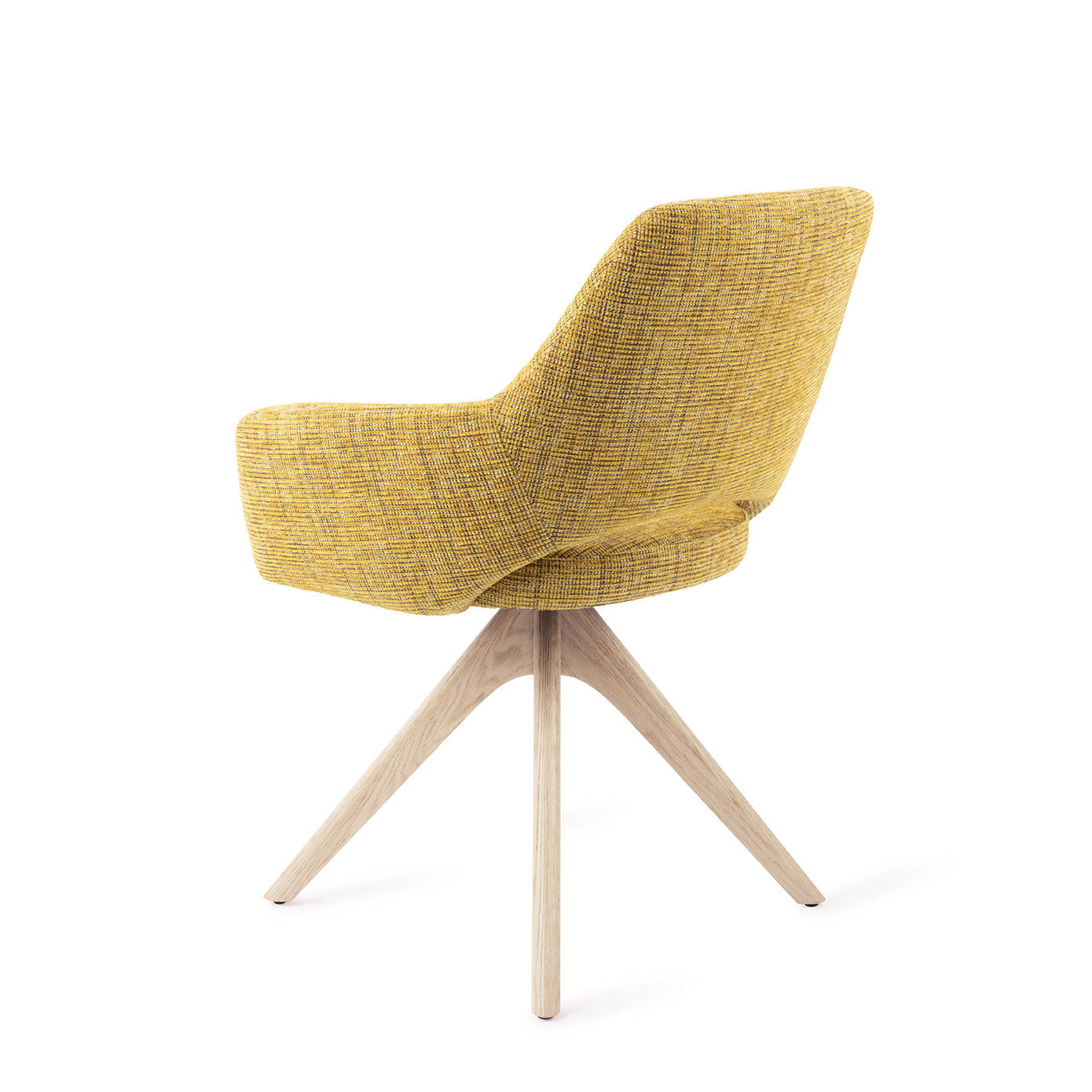 Jesper Home Yanai Lemon Lines Eetkamerstoel - Revolve Oak Bleach - KwaliteitWonen.nl