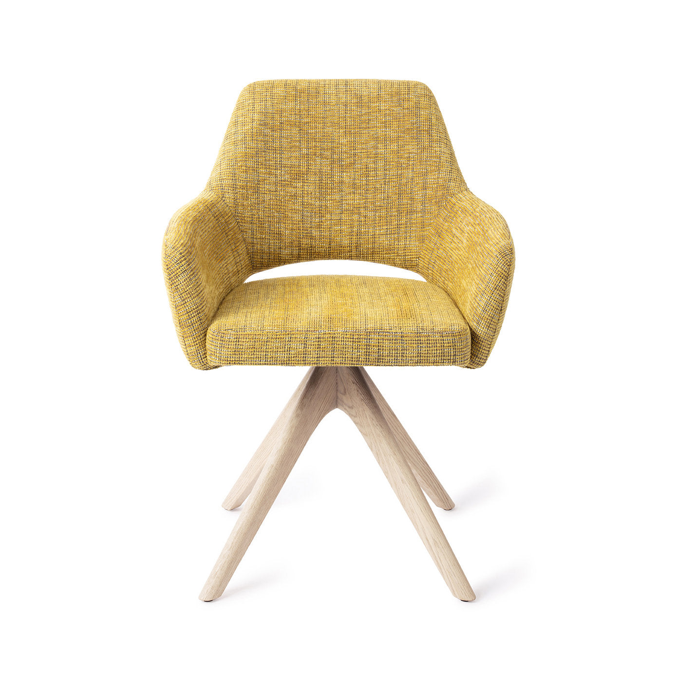 Jesper Home Yanai Lemon Lines Eetkamerstoel - Revolve Oak Bleach - KwaliteitWonen.nl