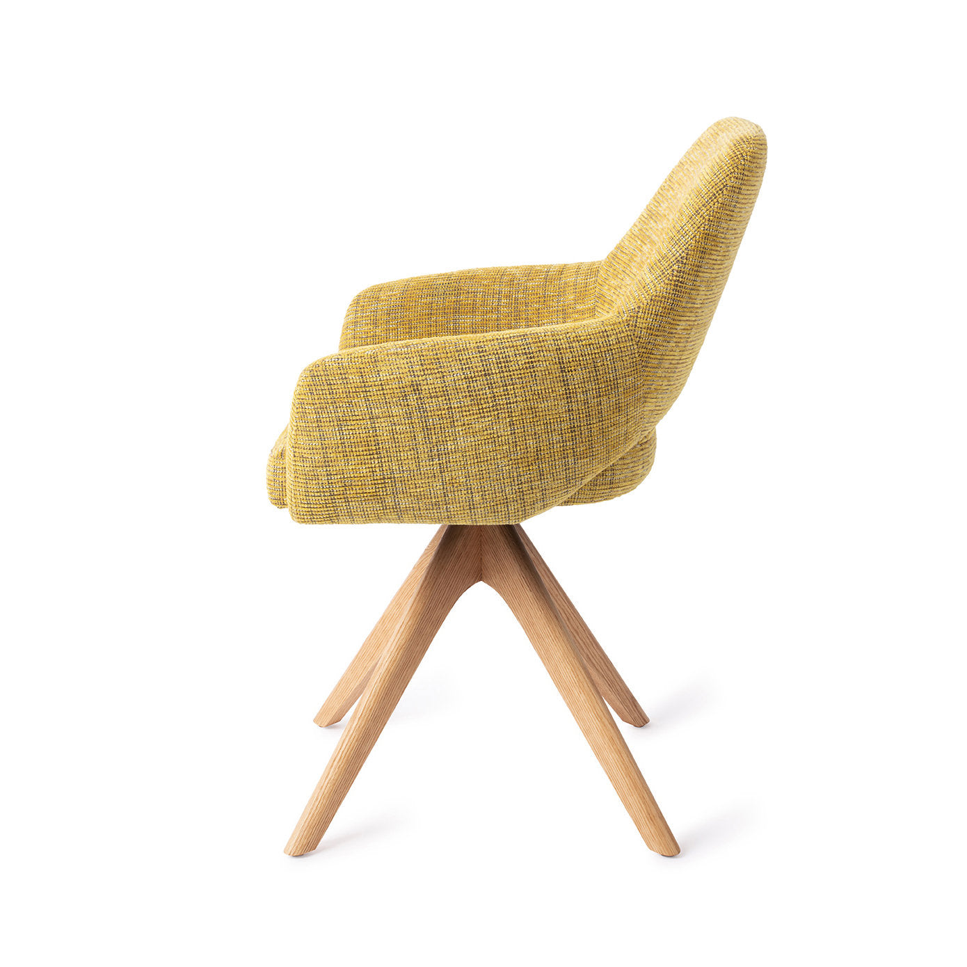 Jesper Home Yanai Lemon Lines Eetkamerstoel - Revolve Oak Natural - KwaliteitWonen.nl