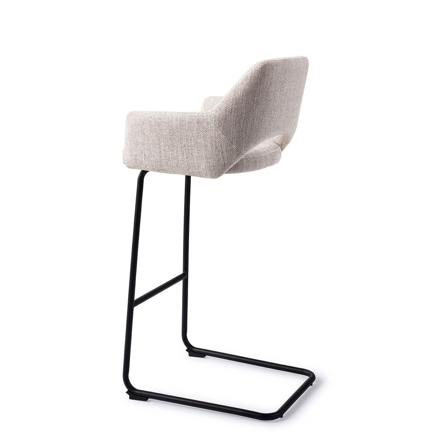 Jesper Home Yanai Pigeon Barkruk - Arch Black (H) - KwaliteitWonen.nl