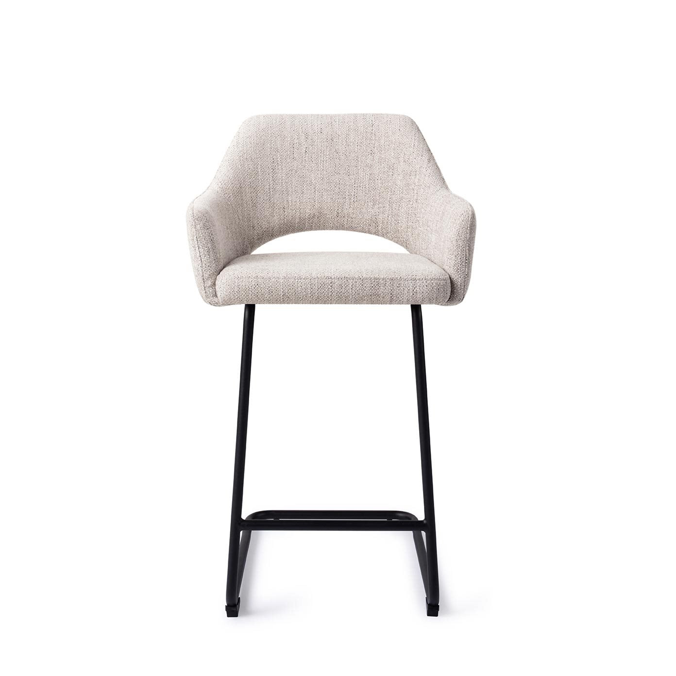 Jesper Home Yanai Pigeon Barkruk - Arch Black (L) - KwaliteitWonen.nl
