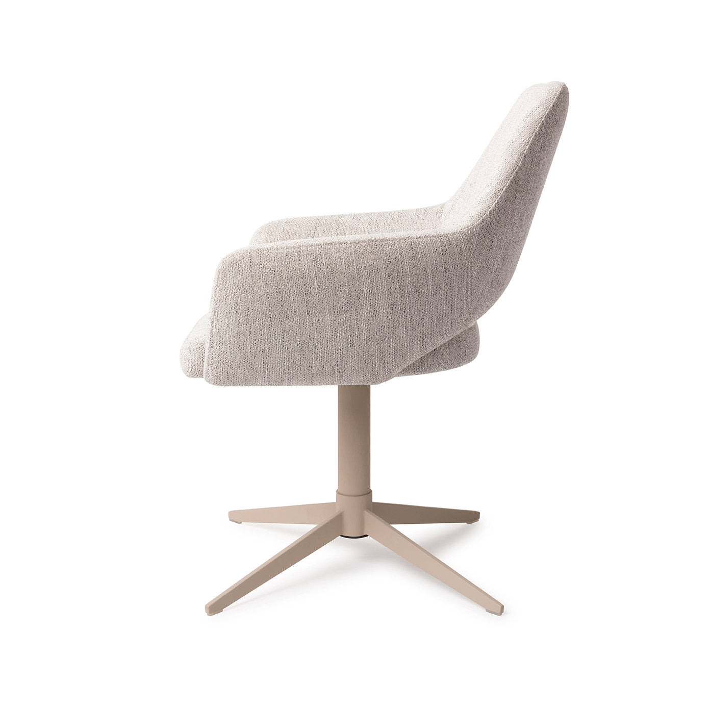 Jesper Home Yanai Pigeon Eetkamerstoel - Quad Beige - KwaliteitWonen.nl