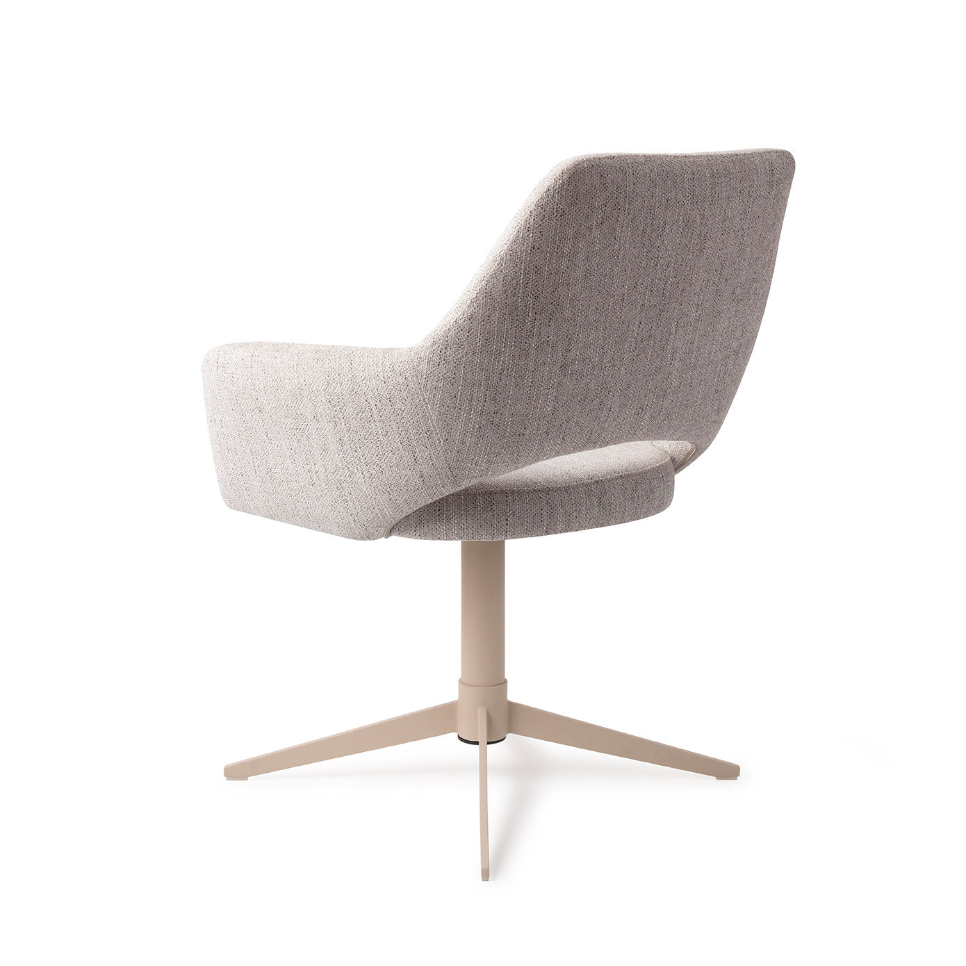 Jesper Home Yanai Pigeon Eetkamerstoel - Quad Beige - KwaliteitWonen.nl