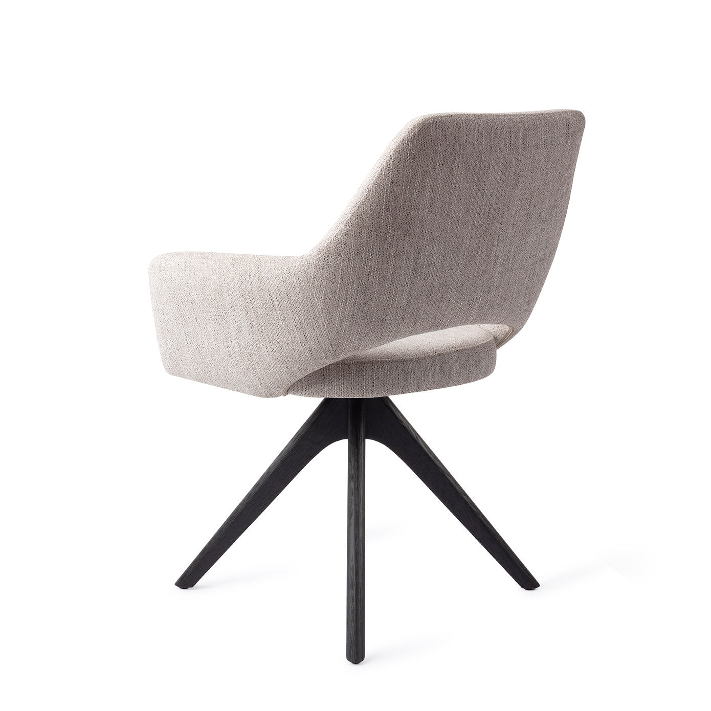 Jesper Home Yanai Pigeon Eetkamerstoel - Revolve Oak Black - KwaliteitWonen.nl