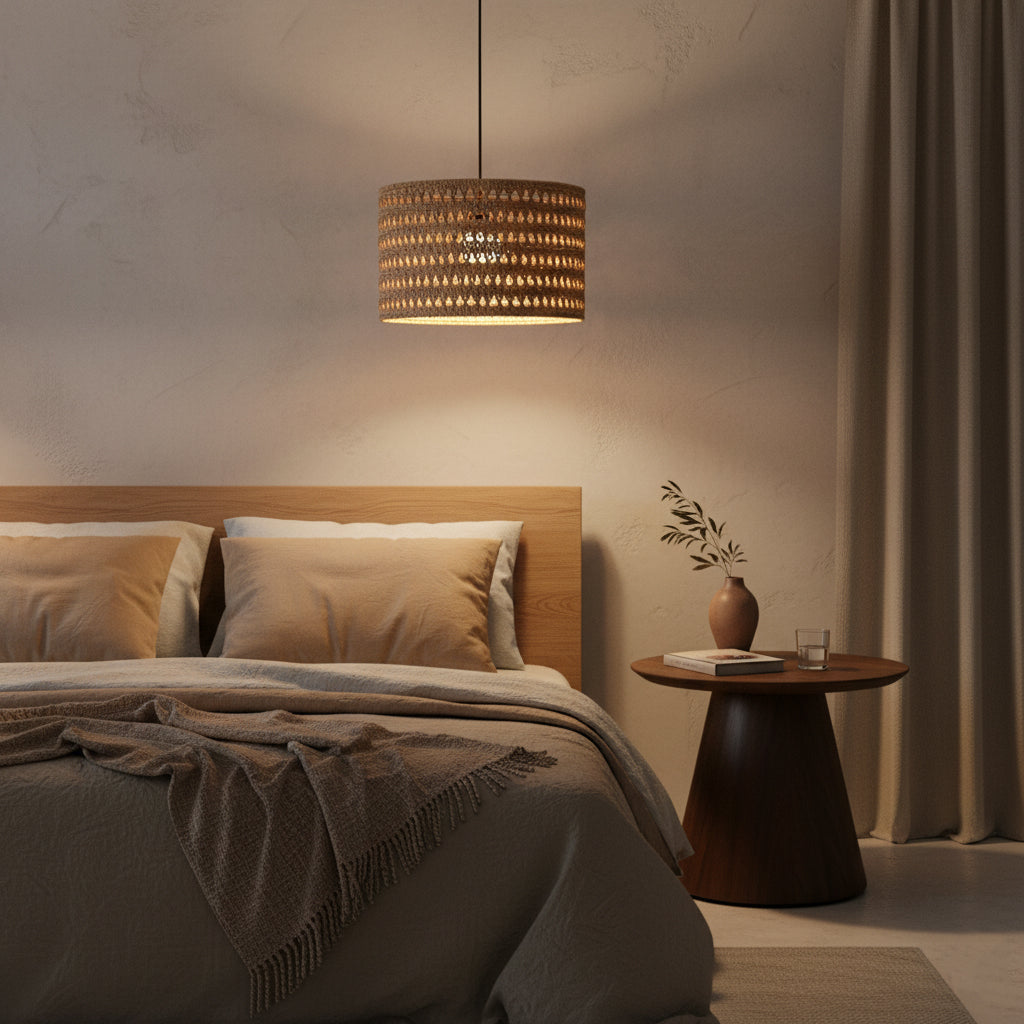 Raw Materials Herba Hanglamp Van Zeegras - Ø 50x30 Cm