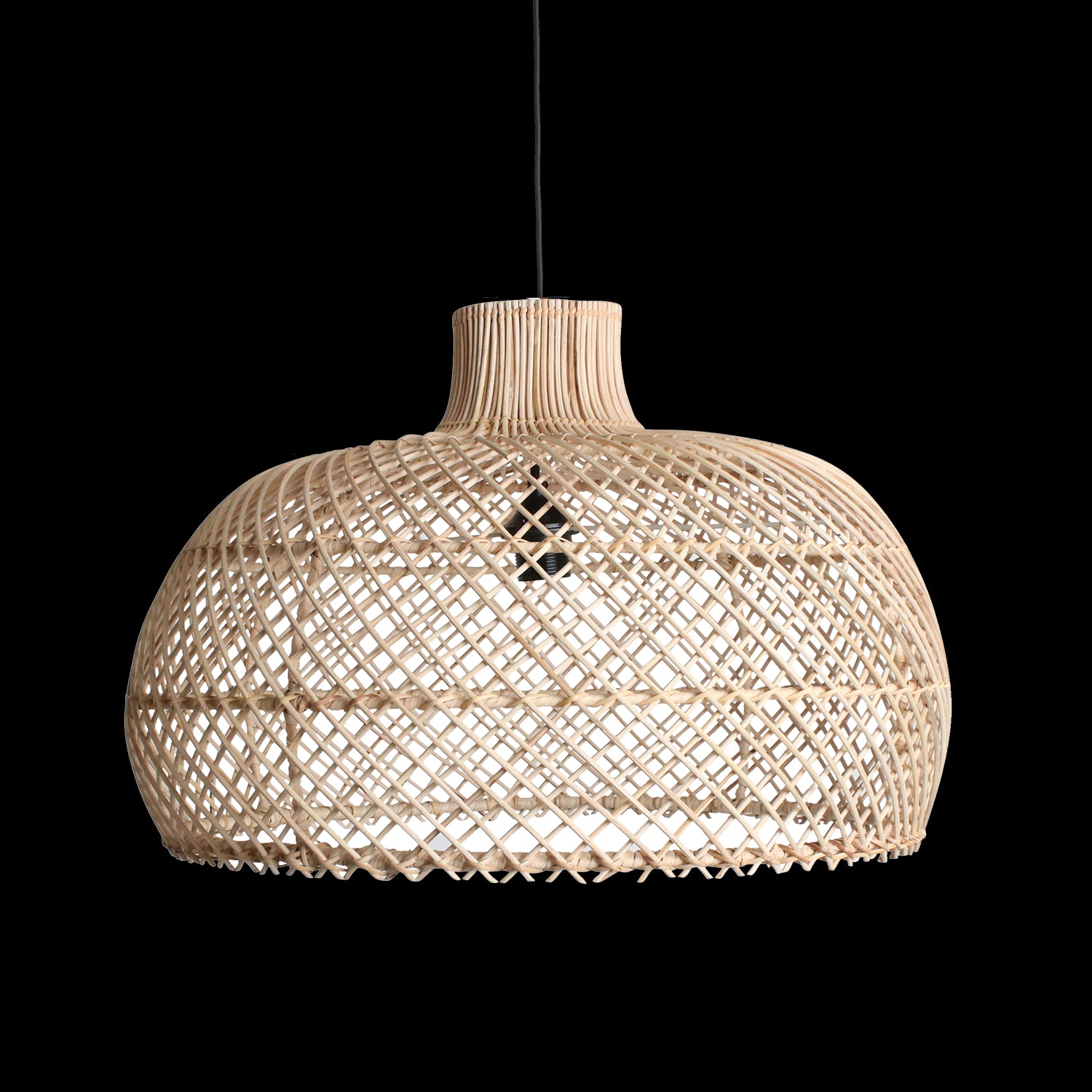 Raw Materials Maze Rotan Hanglamp Naturel -Ø 57x36 Cm
