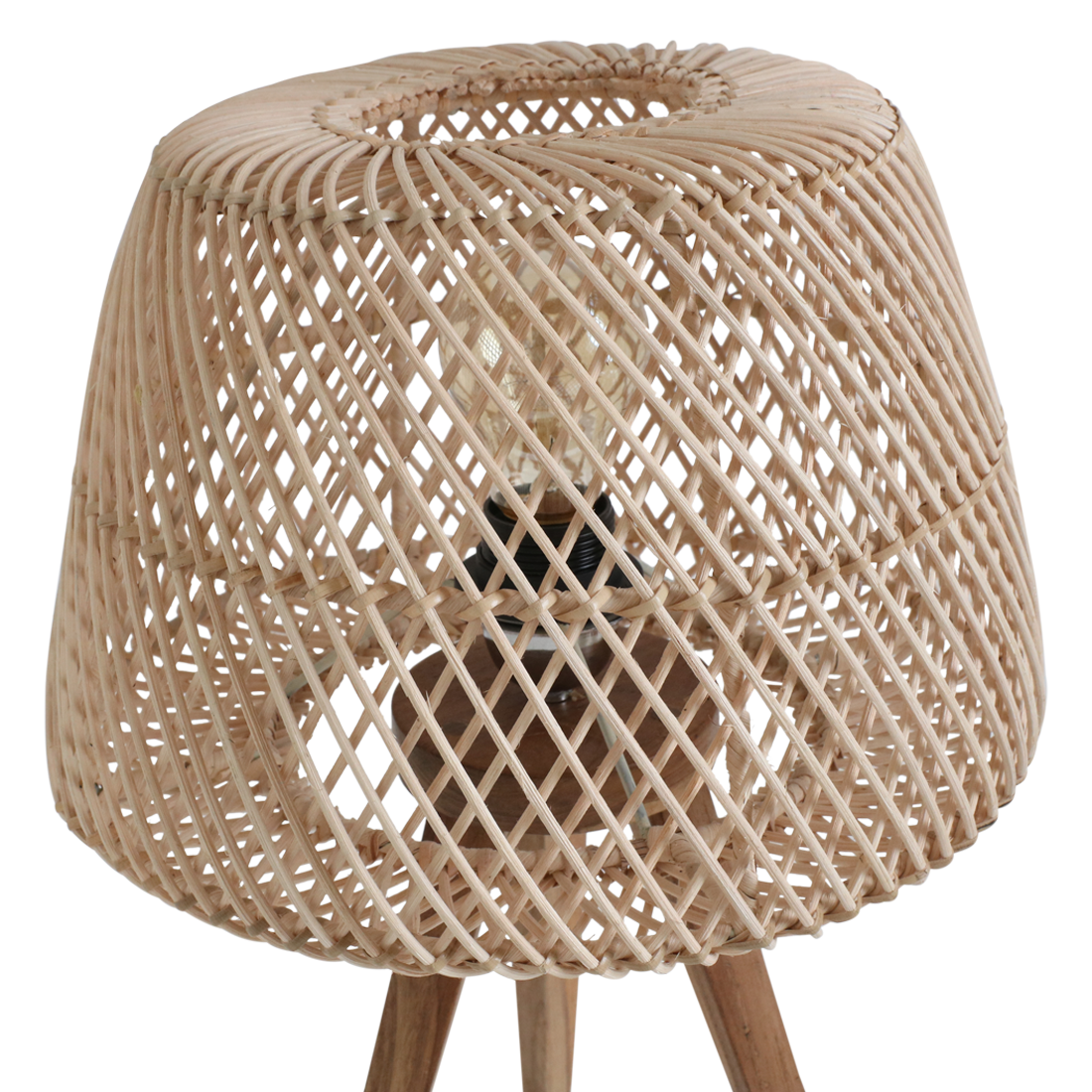 Raw Materials Tafellamp Maze Rotan
