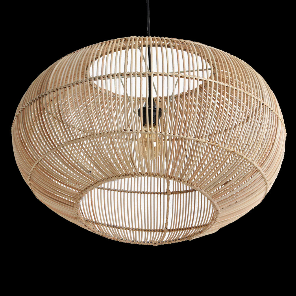 Raw Materials Luna Rotan Hanglamp Orbit -Ø 62x37 Cm
