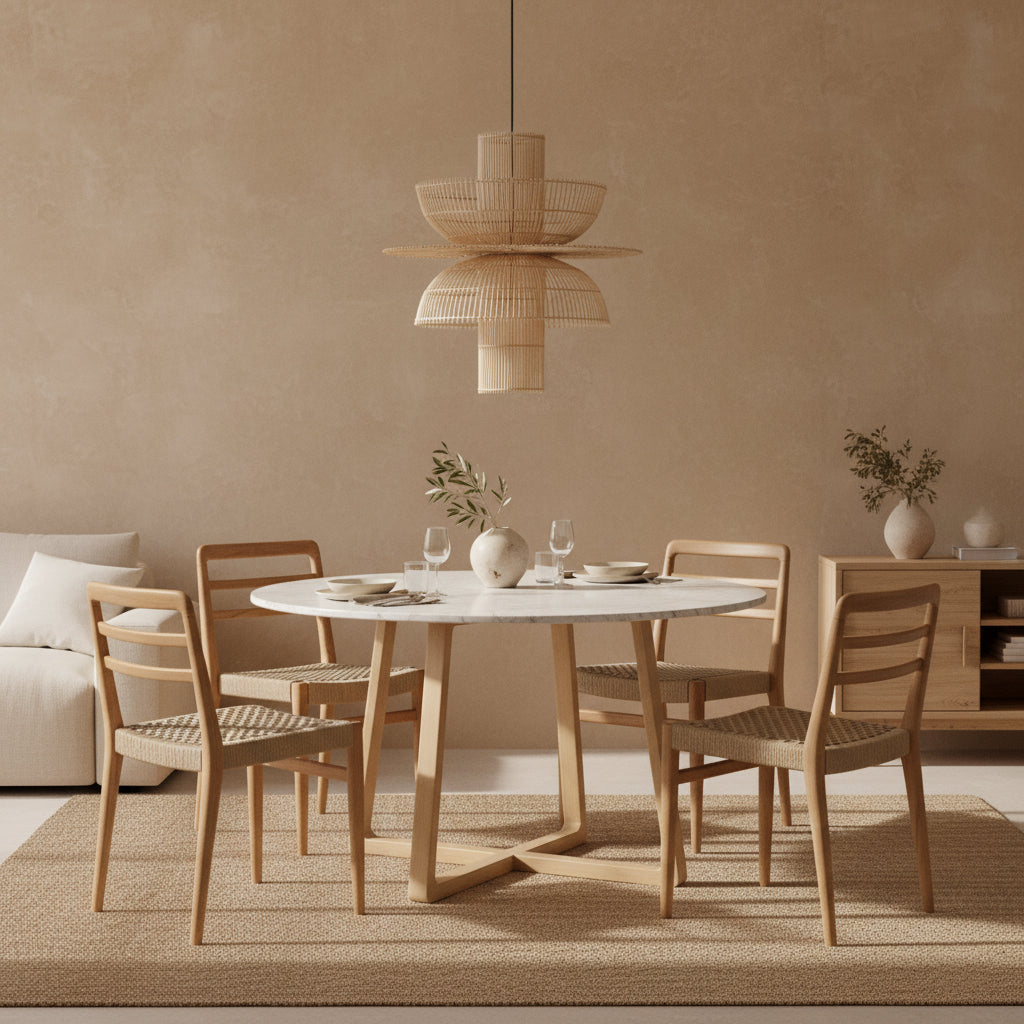 Raw Materials Saturn Rotan Hanglamp - Ø 65x63 Cm