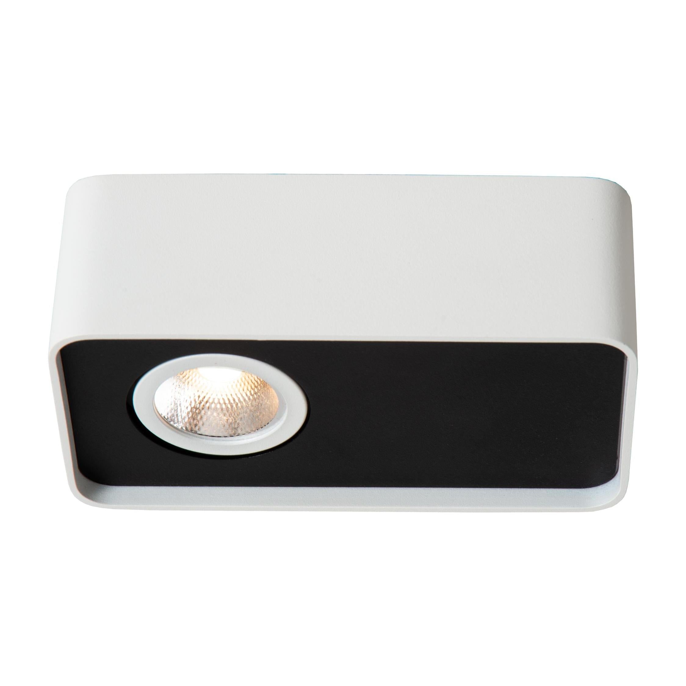 Lucide ANGULAR - Plafondspot - LED Dimb. - 1x6W 2700K - Wit | Premium - KwaliteitWonen.nl