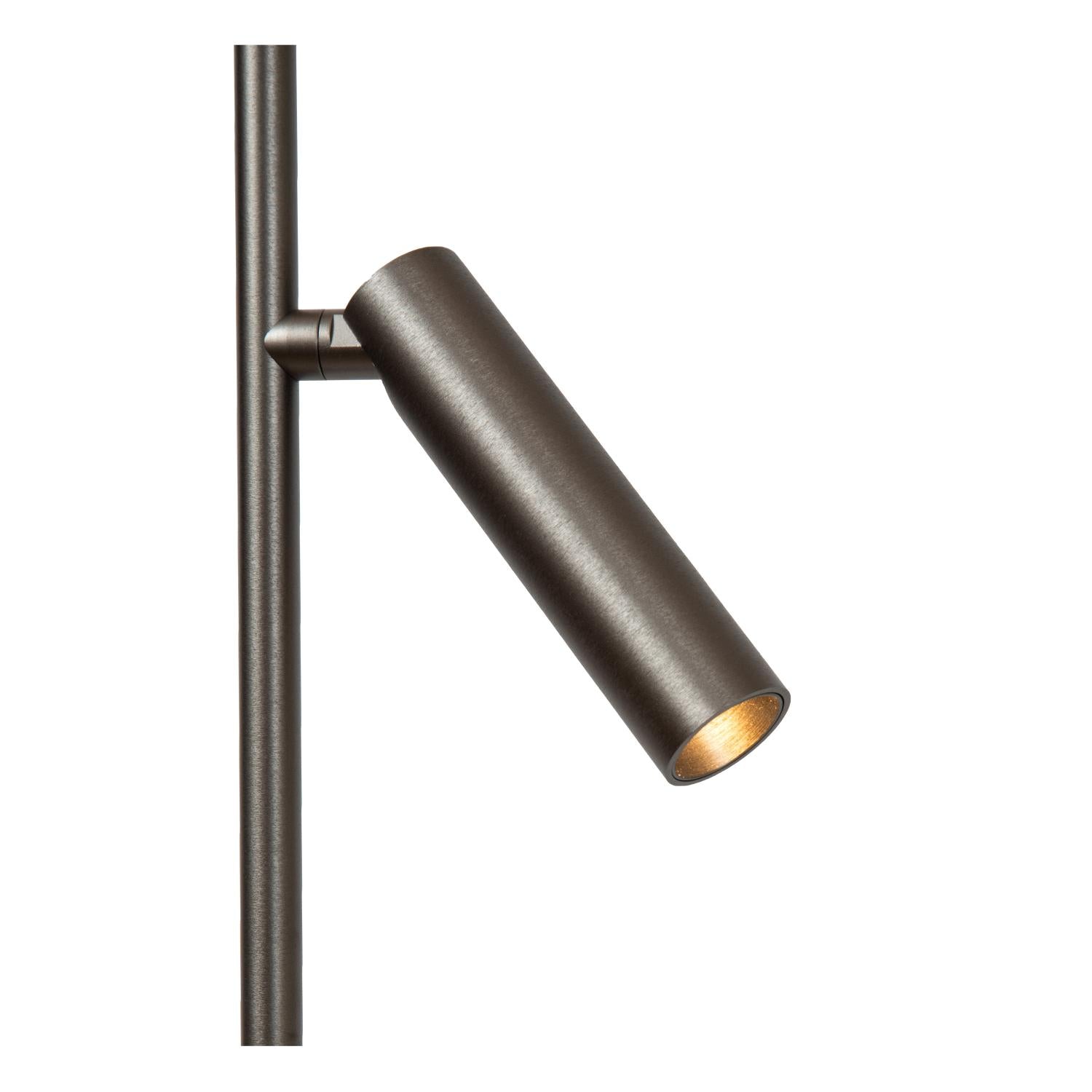 Lucide APPLAUSE - Vloerlamp - Ø 33 cm - LED Dimb. - CCT - 2700K/4000K - Grijs ijzer | Premium - KwaliteitWonen.nl