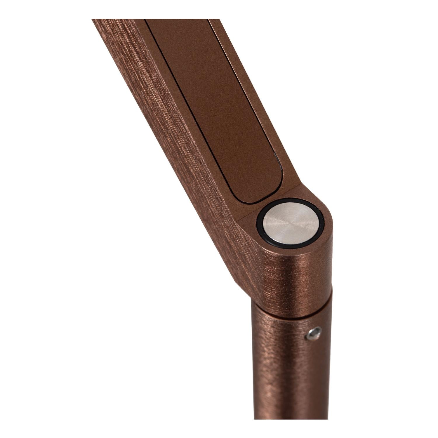 Lucide APPLAUSE - Vloerlamp - Ø 33 cm - LED Dimb. - CCT - 2700K/4000K - Koffie | Premium - KwaliteitWonen.nl
