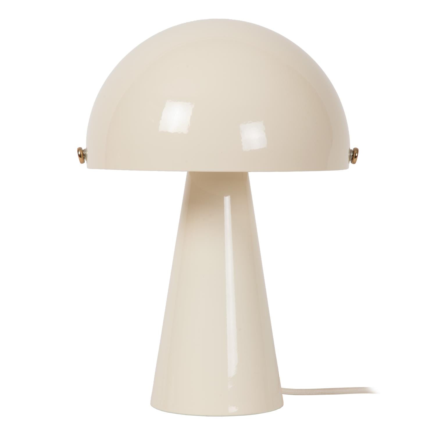 Lucide BARONE - Tafellamp - Ø 23 cm - 1xE27 - Beige | Vibes - KwaliteitWonen.nl