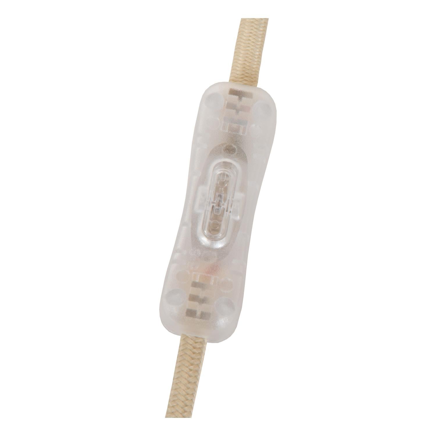 Lucide BARONE - Tafellamp - Ø 23 cm - 1xE27 - Beige | Vibes - KwaliteitWonen.nl