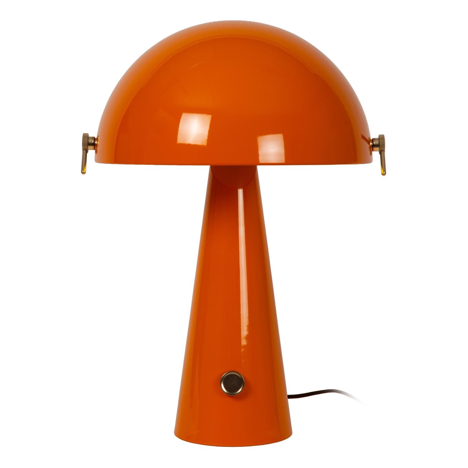 Lucide BARONE - Tafellamp - Ø 38 cm - 1xE27 - Oranje | Vibes - KwaliteitWonen.nl