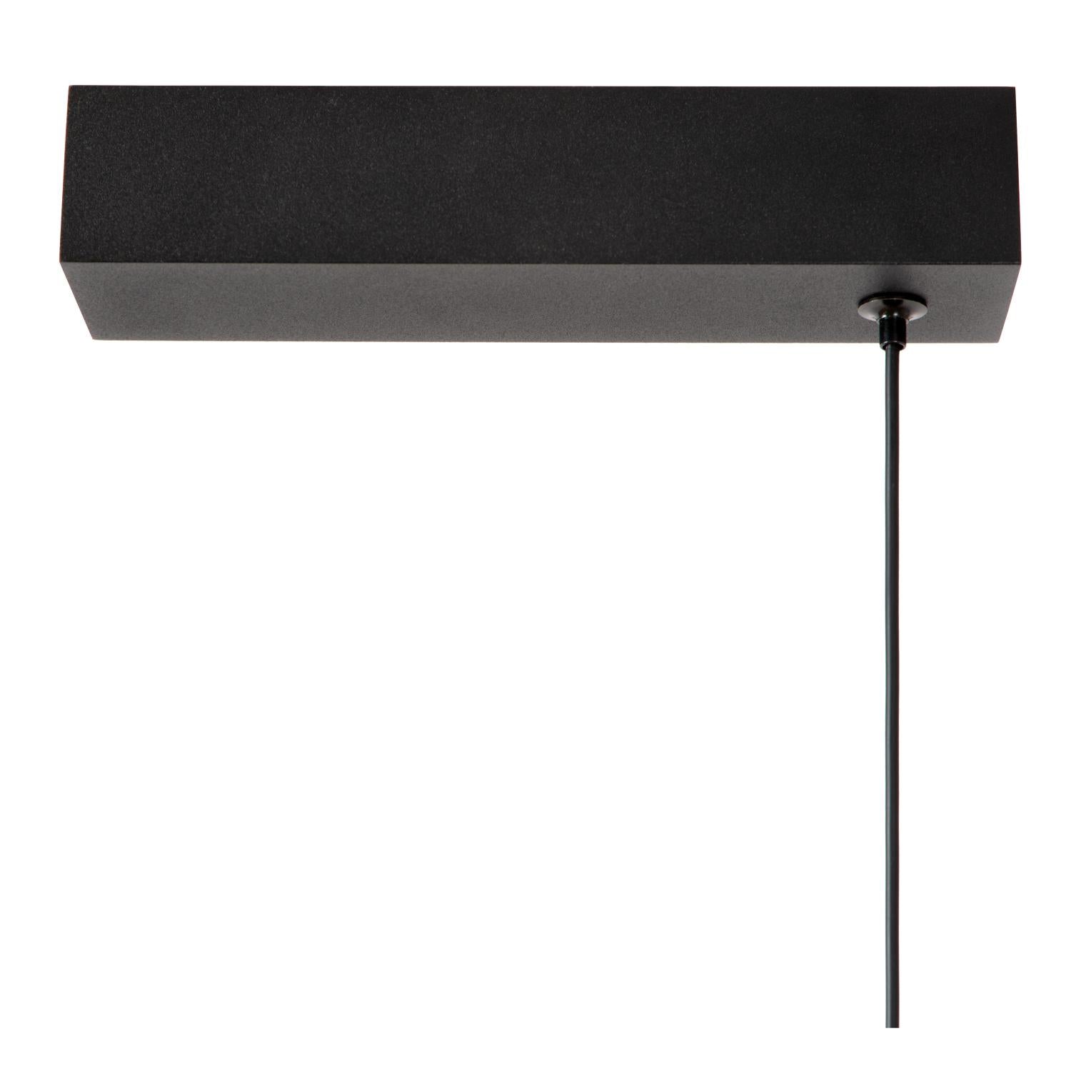 Lucide BRAGA - Hanglamp - LED Dimb. - CCT - 1x36W 2700K/4000K - Handbewegingssensor - Koffie | Premium - KwaliteitWonen.nl