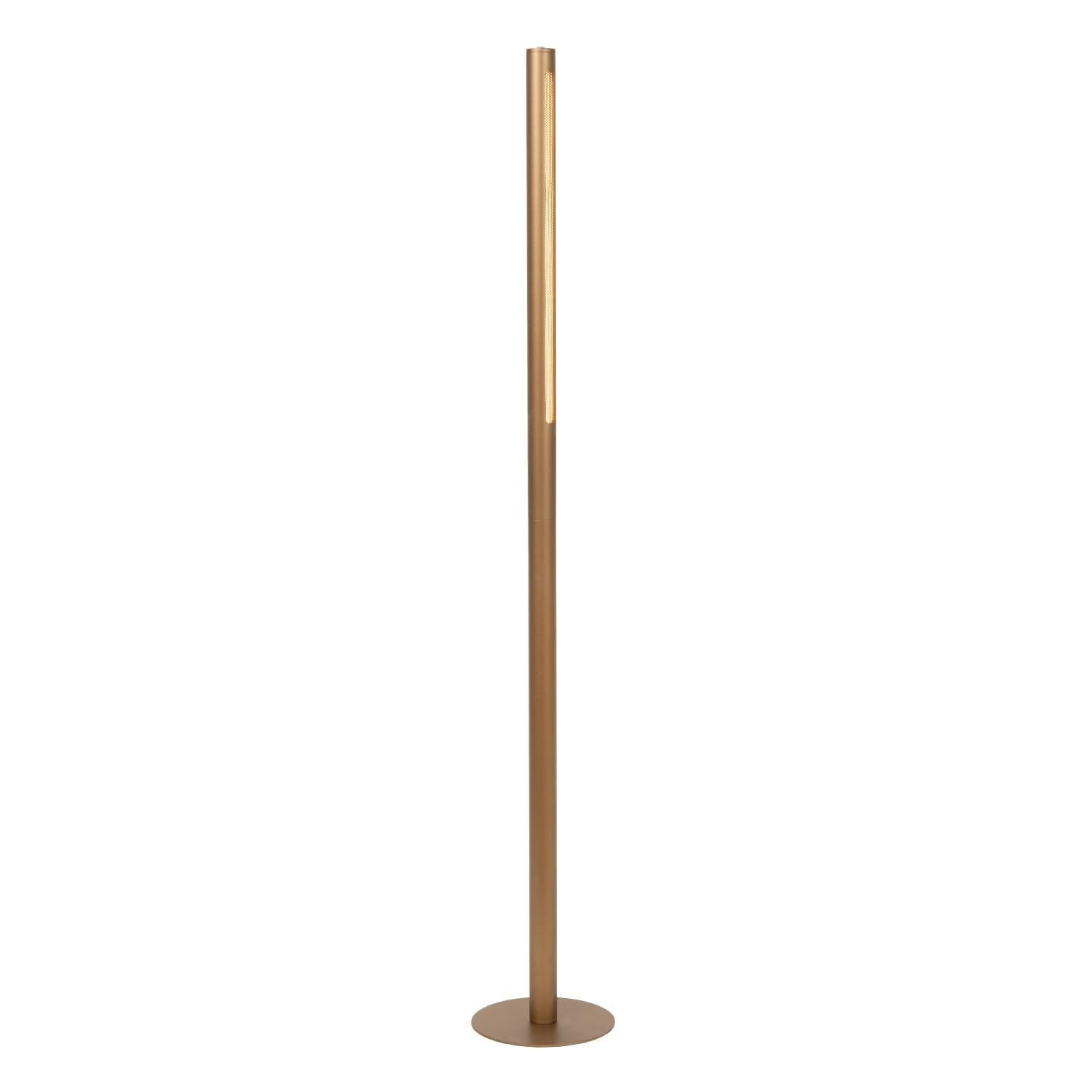 Lucide GRIFFITH - Vloerlamp - Ø 21 cm - LED Dimb. - CCT - 1x18W 2700K/4000K - Brons | Premium - KwaliteitWonen.nl