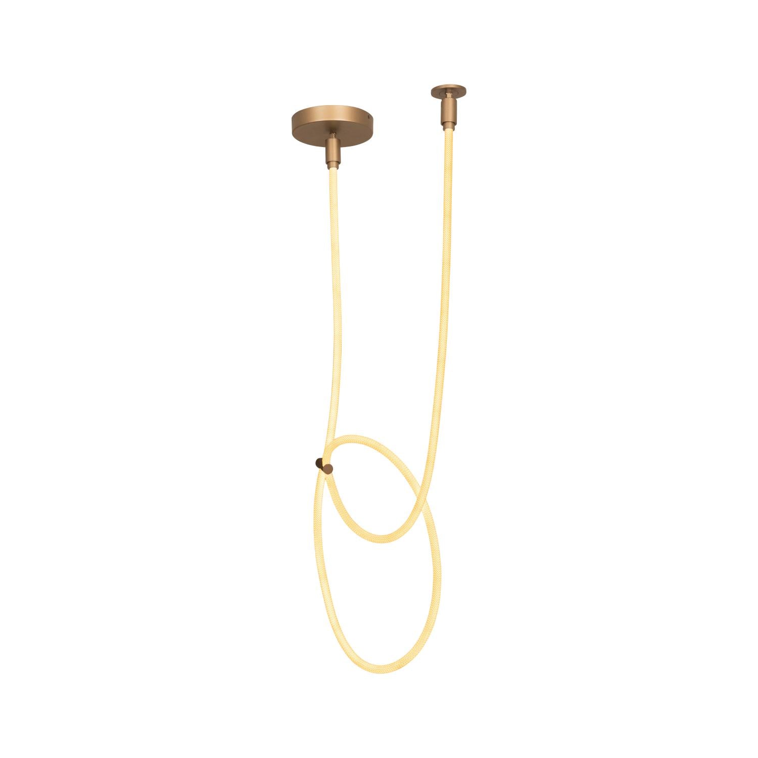 Lucide JANDERIN - Plafonnière - LED Dimb. - CCT - 1x36W 2200K/3300K - Champagne kleur | Vibes - KwaliteitWonen.nl