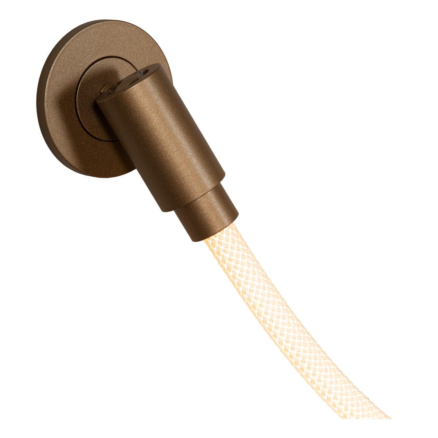Lucide JANDERIN - Wandlamp - LED Dimb. - CCT - 1x48W 2200K/3300K - Handbewegingssensor - Champagne kleur | Vibes - KwaliteitWonen.nl