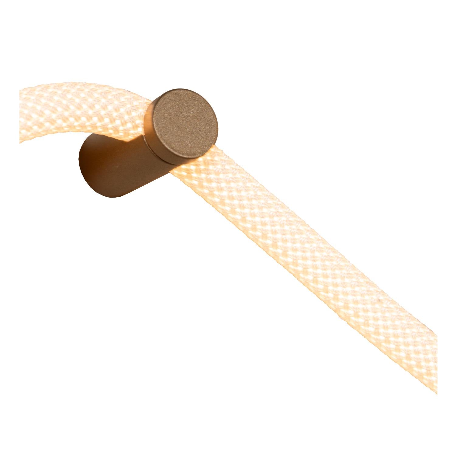 Lucide JANDERIN - Wandlamp - LED Dimb. - CCT - 1x48W 2200K/3300K - Handbewegingssensor - Champagne kleur | Vibes - KwaliteitWonen.nl