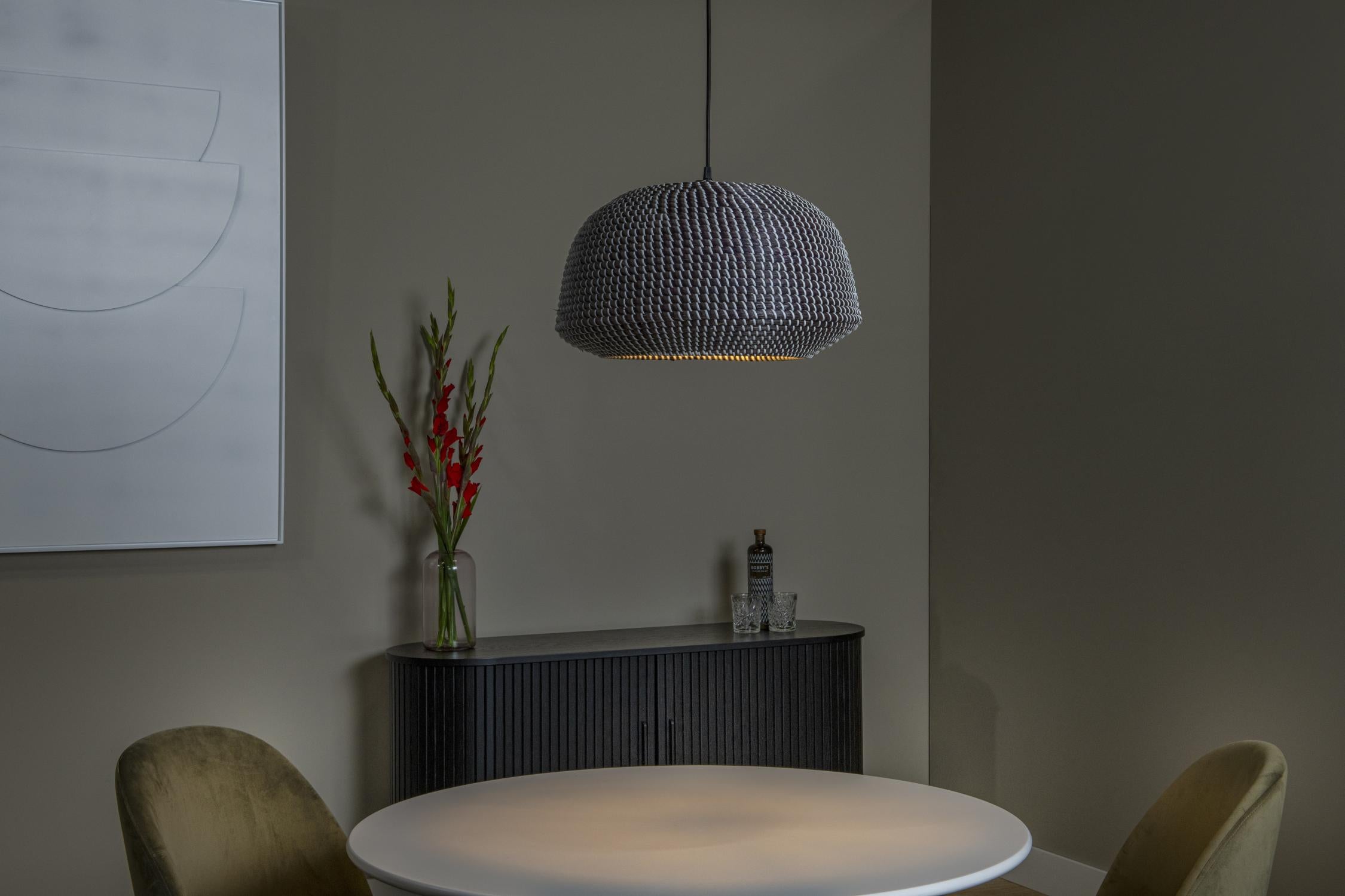 Lucide MADUKA - Hanglamp - 1xE27 - Zwart | Premium - KwaliteitWonen.nl