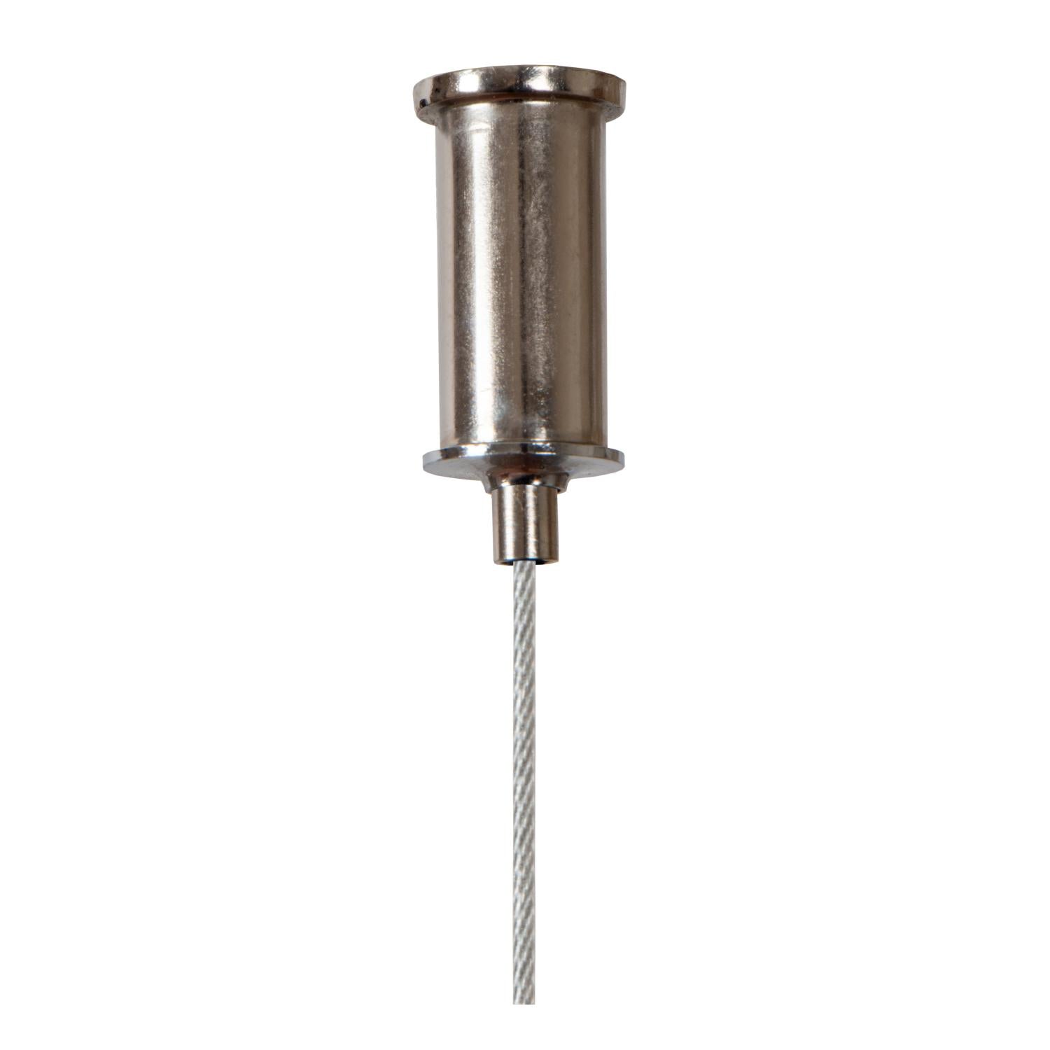 Lucide MARNIK - Hanglamp - Ø 2,5 cm - LED Dimb. - CCT - 1x22W 2700K/4000K - Handbewegingssensor - Zwart | Premium - KwaliteitWonen.nl
