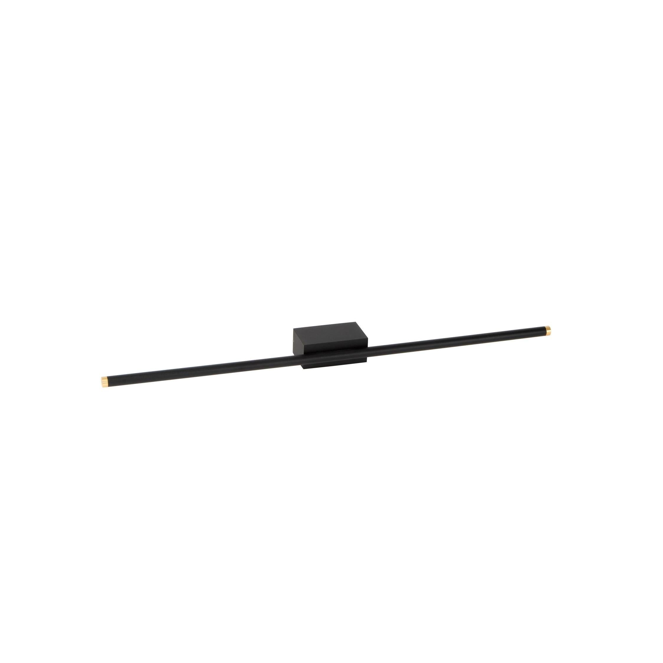 Lucide MARNIK - Wandlamp - LED Dimb. - CCT - 1x13W 2700K/4000K - Handbewegingssensor - Zwart | Premium - KwaliteitWonen.nl