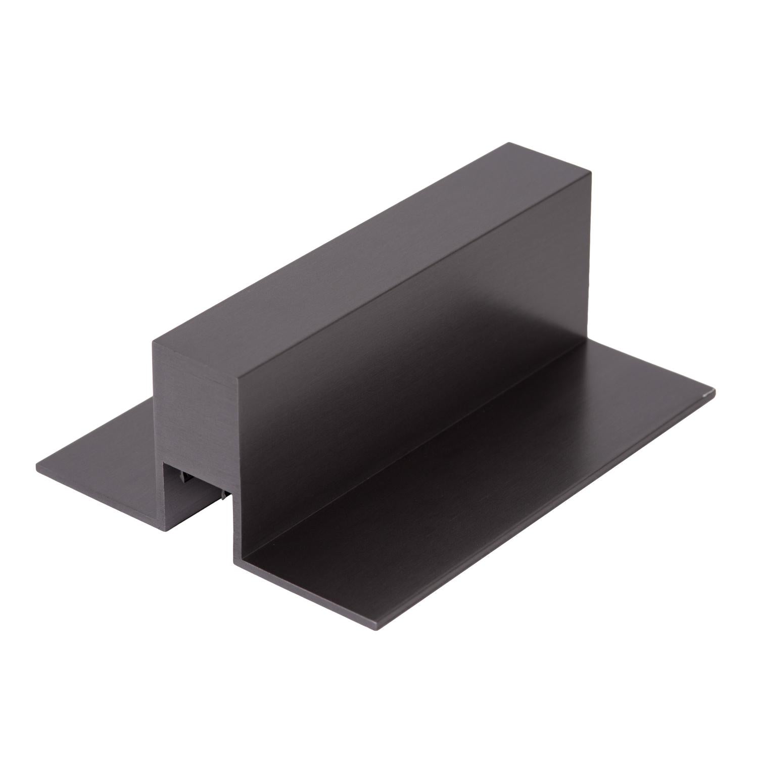 Lucide Premium LINIAL Aansluitdoos & Klemmenblok - 1 fase Railsysteem / Railverlichting - Smart - 48V Track - Mat Zwart Chroom - KwaliteitWonen.nl