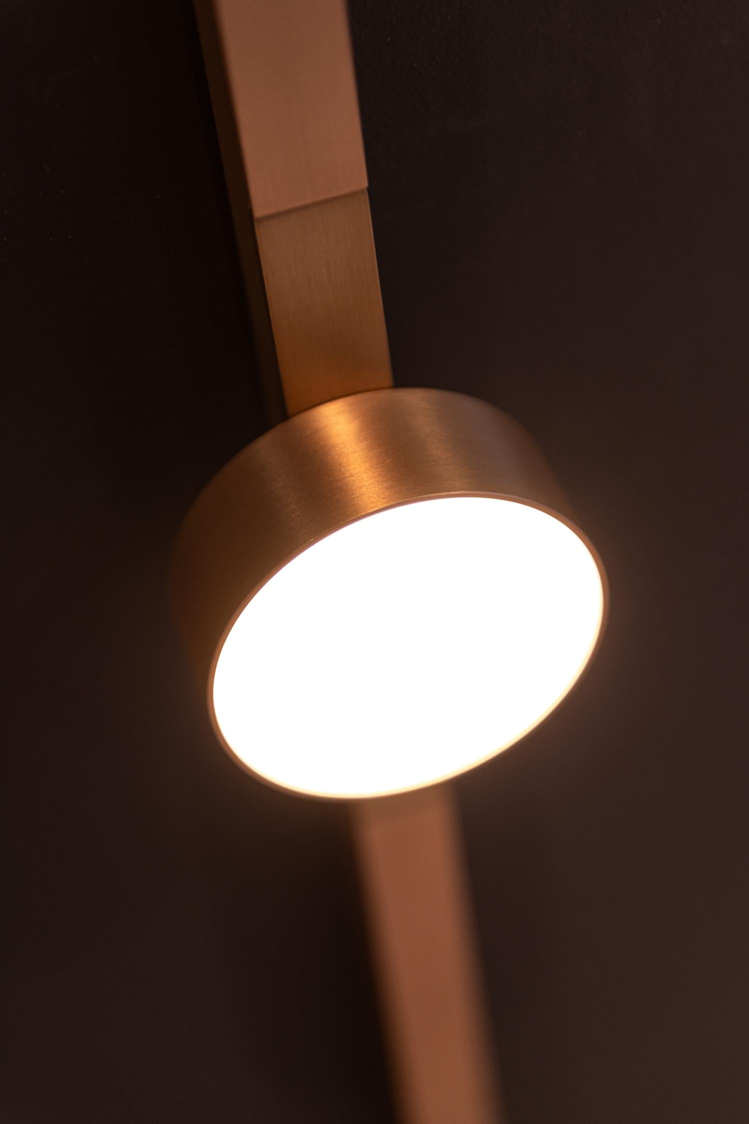 Lucide Premium LINIAL FIXXT Railspot - 1-fase Railsysteem / Smart Railverlichting - Smart - 48V Track - 1xLED - Champagne - KwaliteitWonen.nl