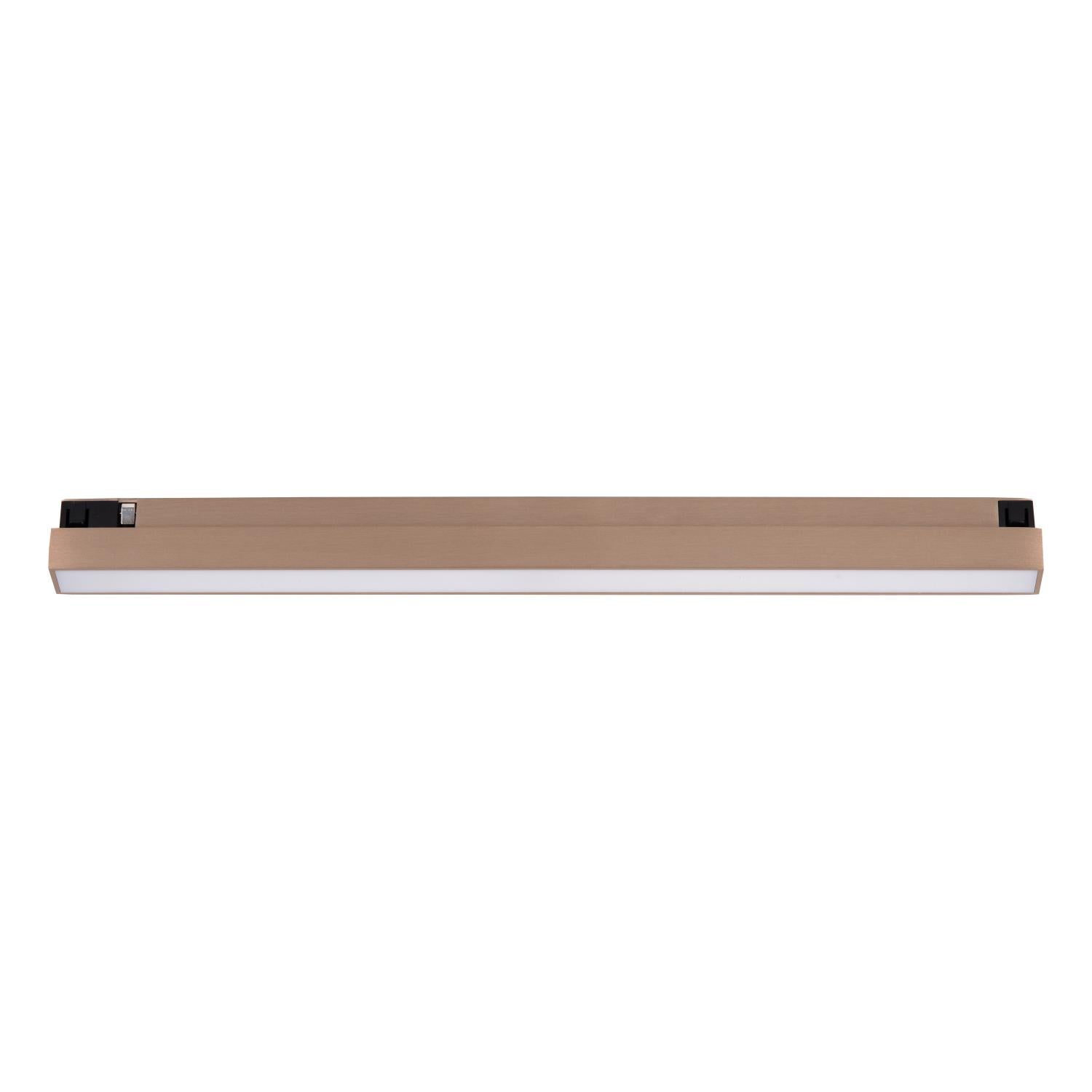 Lucide Premium LINIAL GLYX Railspot - 1-fase Railsysteem / Smart Railverlichting - Smart - 48V Track - 1xLED - Champagne - KwaliteitWonen.nl