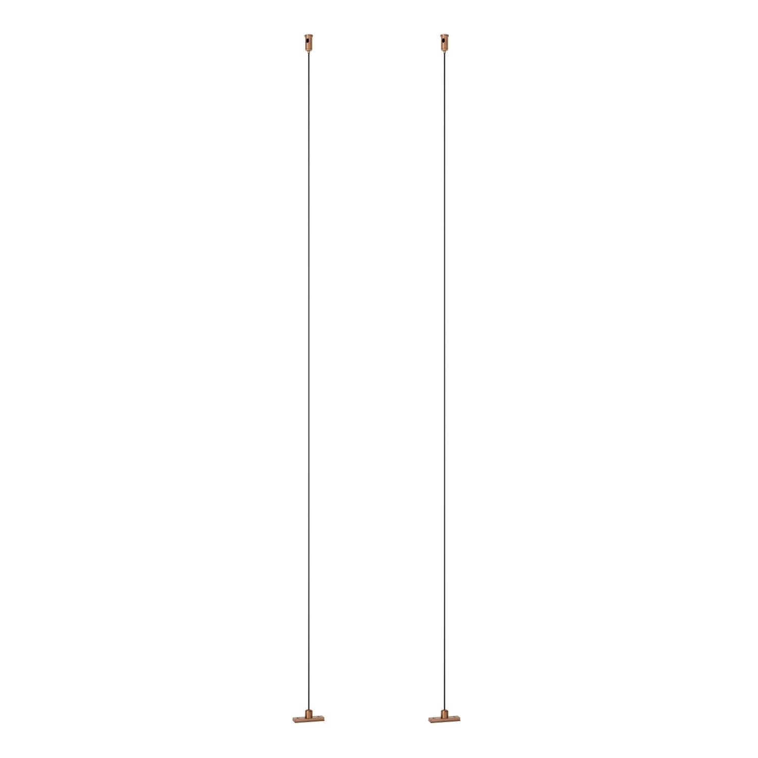Lucide Premium LINIAL Ophangkabel - 1-fase Railsysteem / Railverlichting - Smart - 48V Track - Champagne - KwaliteitWonen.nl