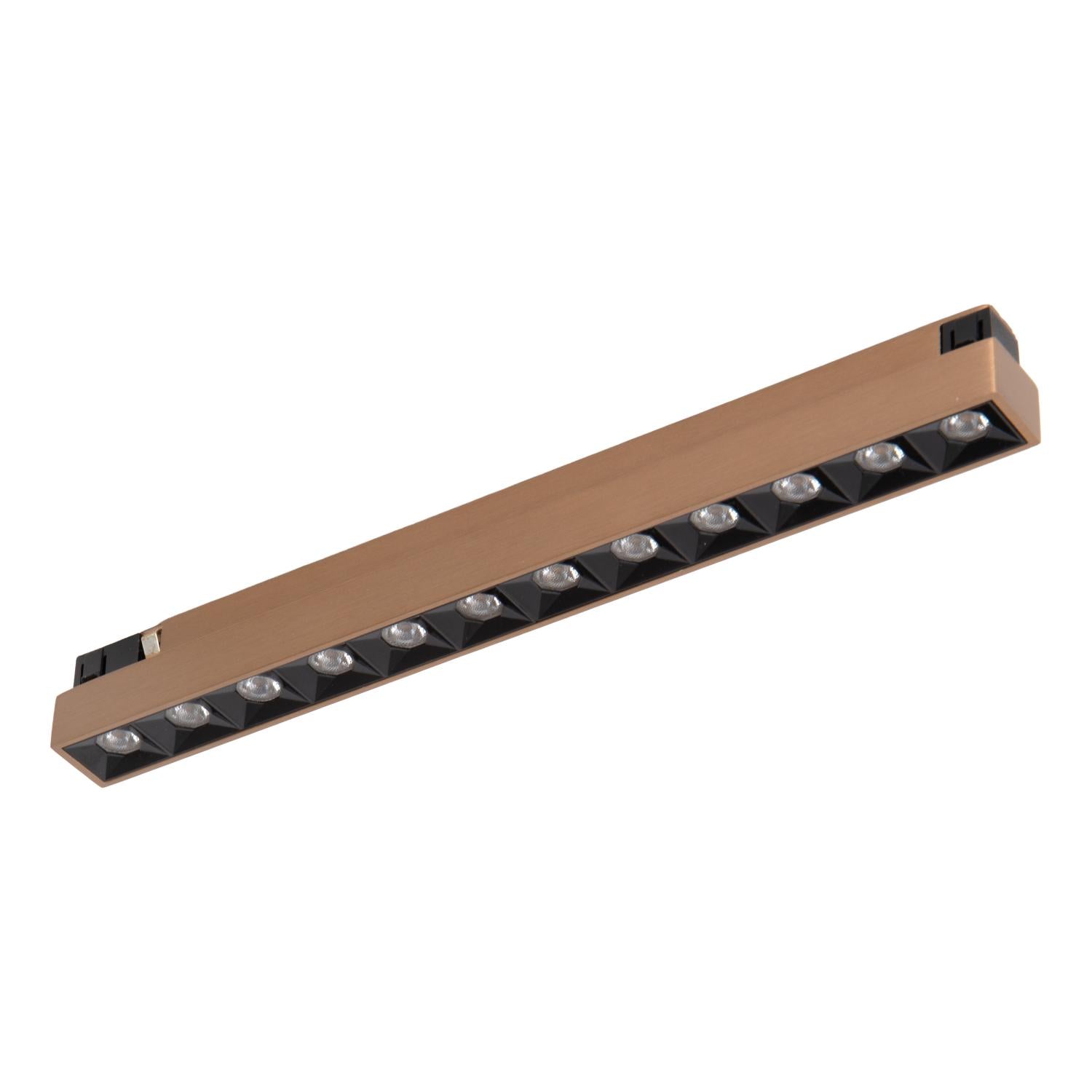 Lucide Premium LINIAL XENIA Railspot - 1-fase Railsysteem / Smart Railverlichting - Smart - 48V Track - LED - Champagne - KwaliteitWonen.nl