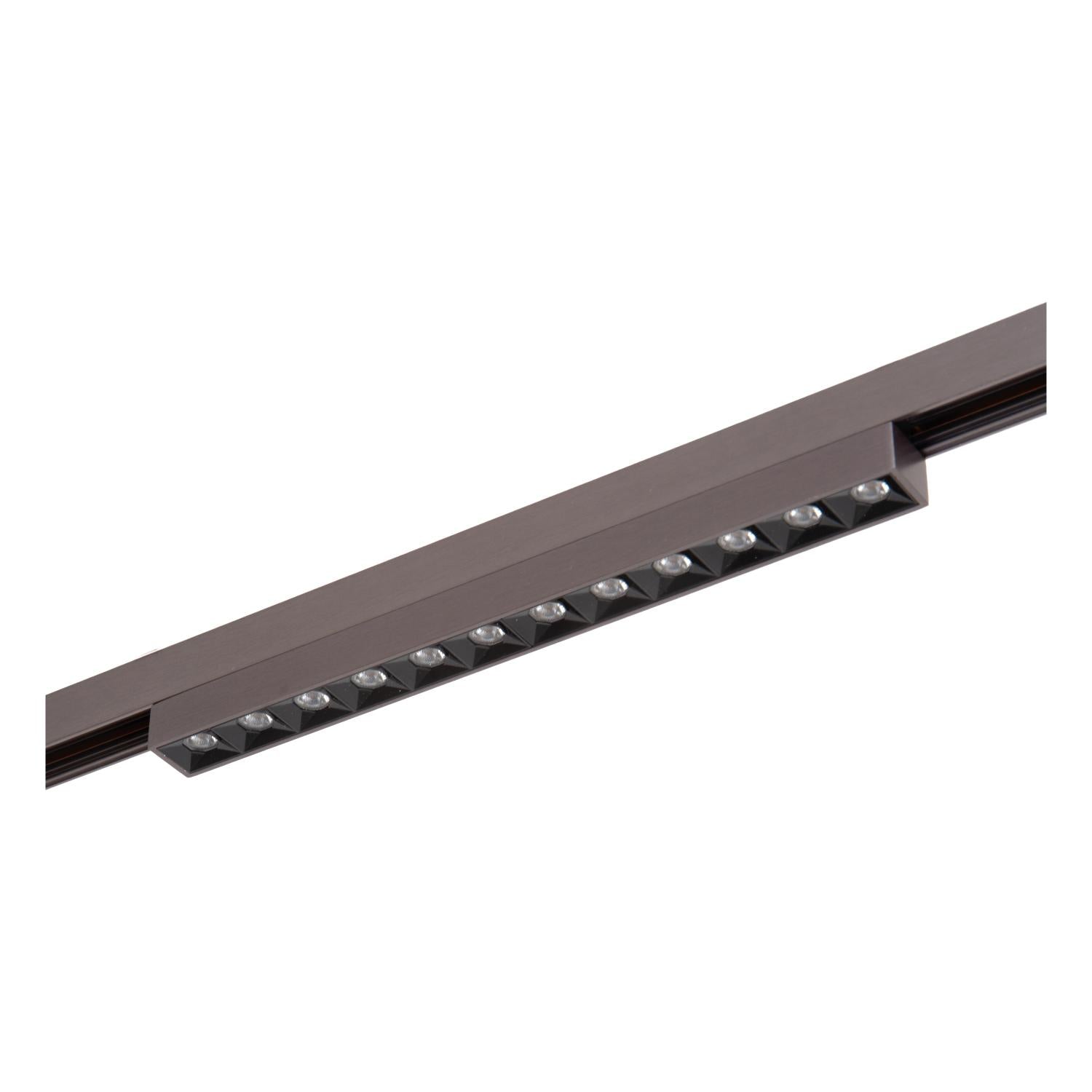 Lucide Premium LINIAL XENIA Railspot - 1-fase Railsysteem / Smart Railverlichting - Smart - 48V Track - LED - Mat Zwart Chroom - KwaliteitWonen.nl