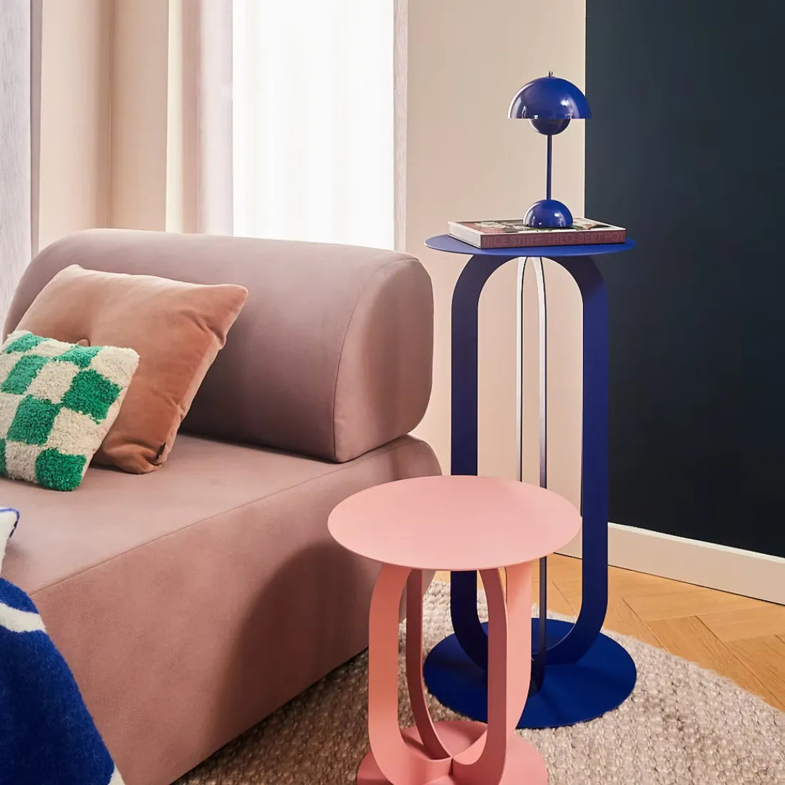 NOGA design Felix Bijzettafel Pilaar - KwaliteitWonen.nl