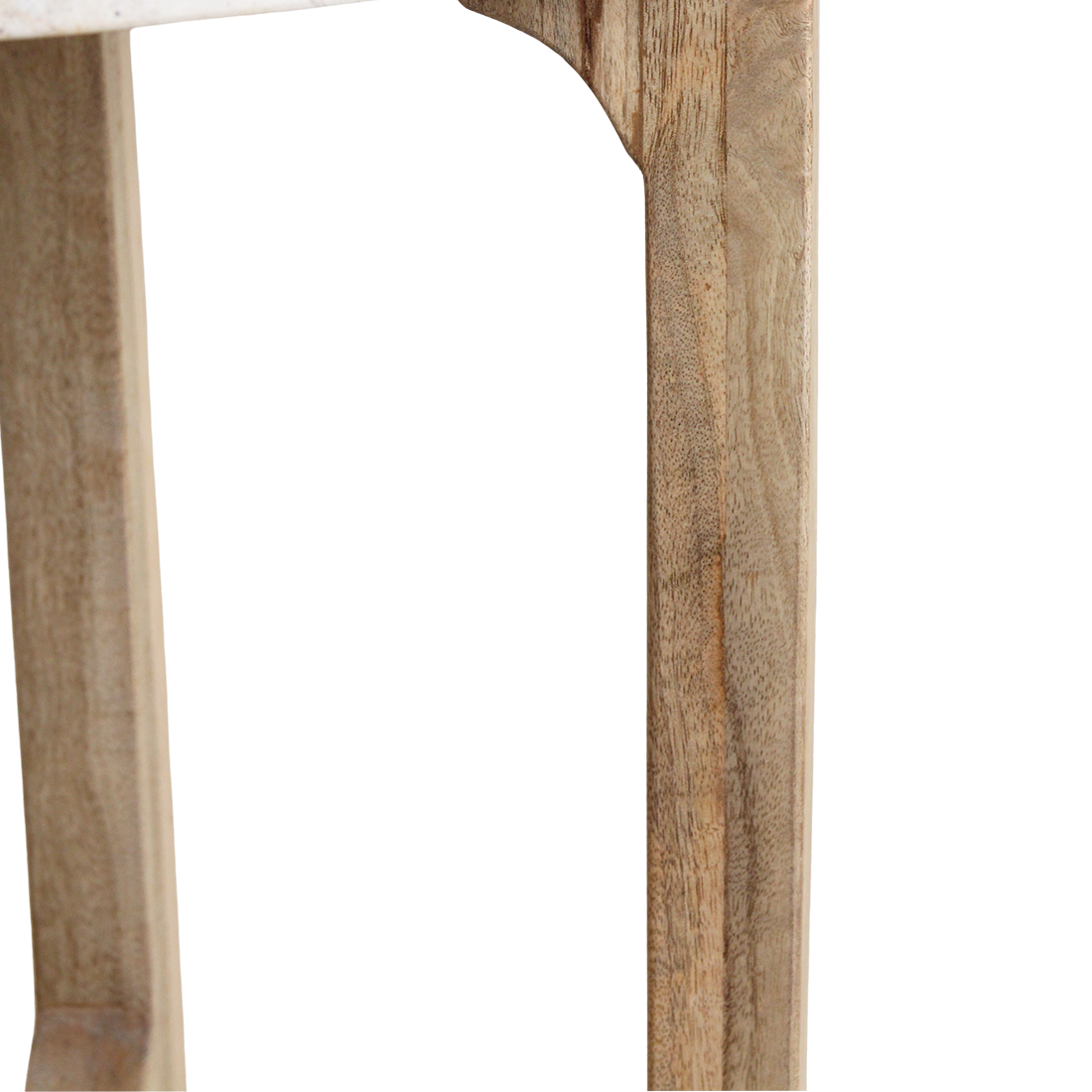 Raw Materials Bijzettafel Rond 50cm Marmer Créme - KwaliteitWonen.nl