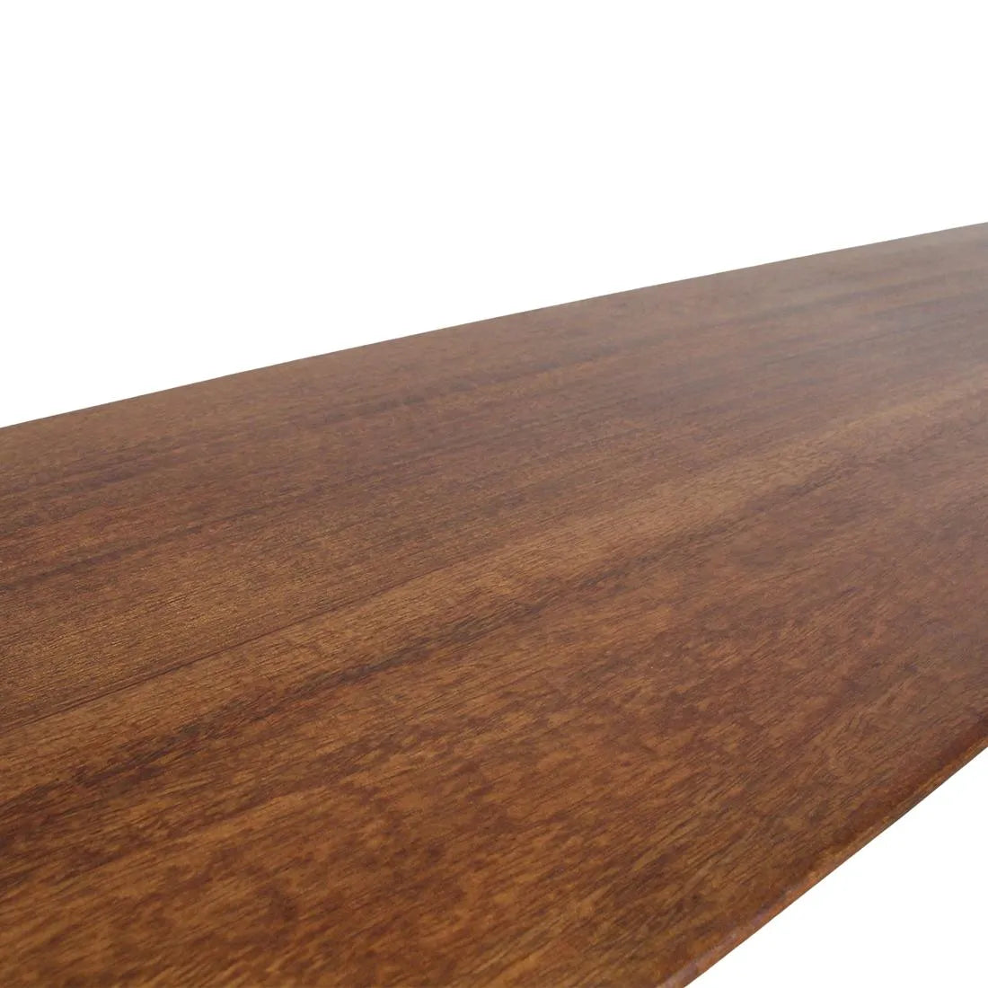 Raw Materials Bullnose Eetkamerbank Mangohout Bruin 240cm - KwaliteitWonen.nl