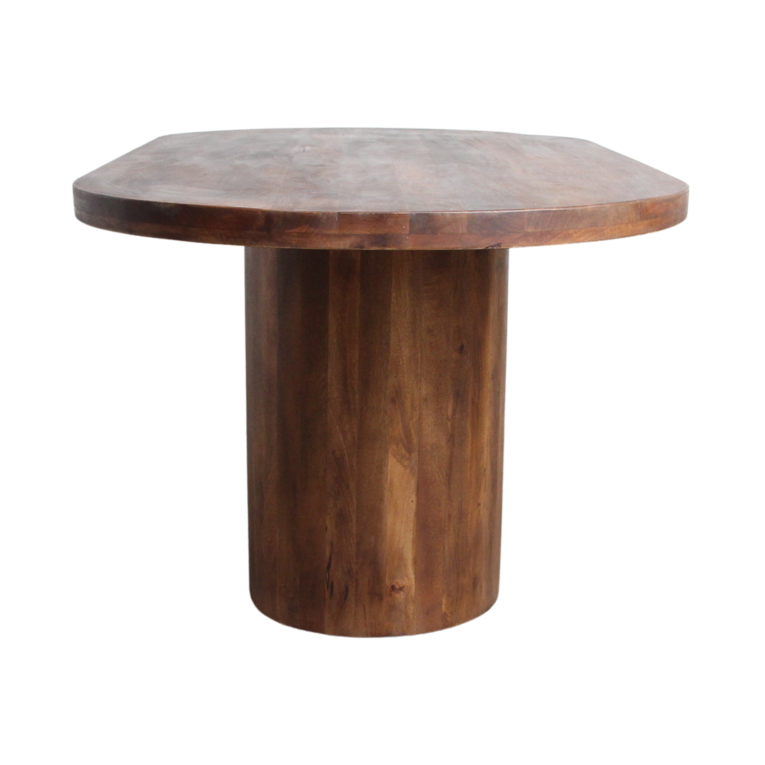 Raw Materials Eettafel Bullose Oblong Ovaal 240x110cm Mangohout - KwaliteitWonen.nl