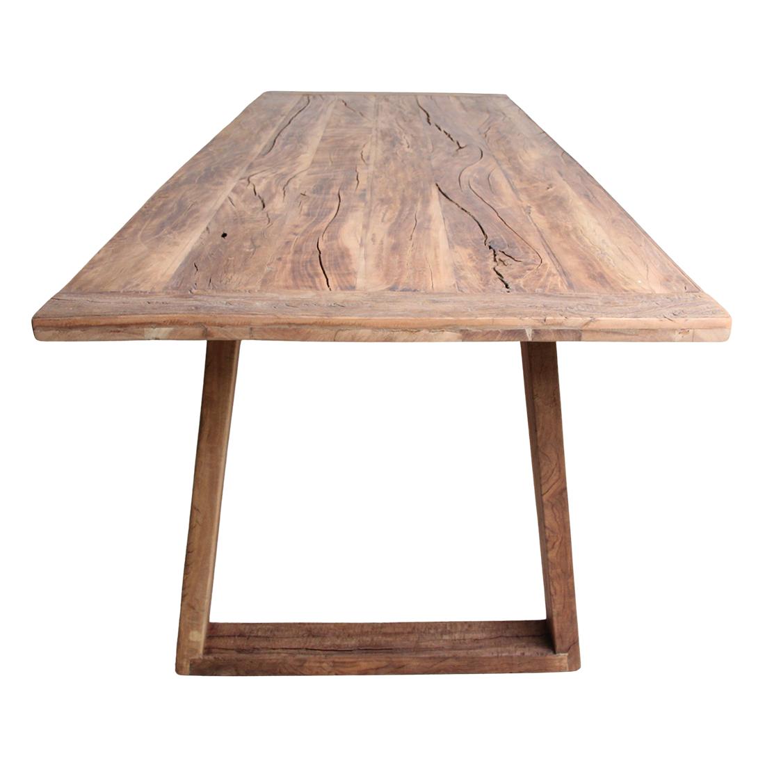 Raw Materials Eettafel Farmwood 200x90cm Gerecycled Hout - KwaliteitWonen.nl